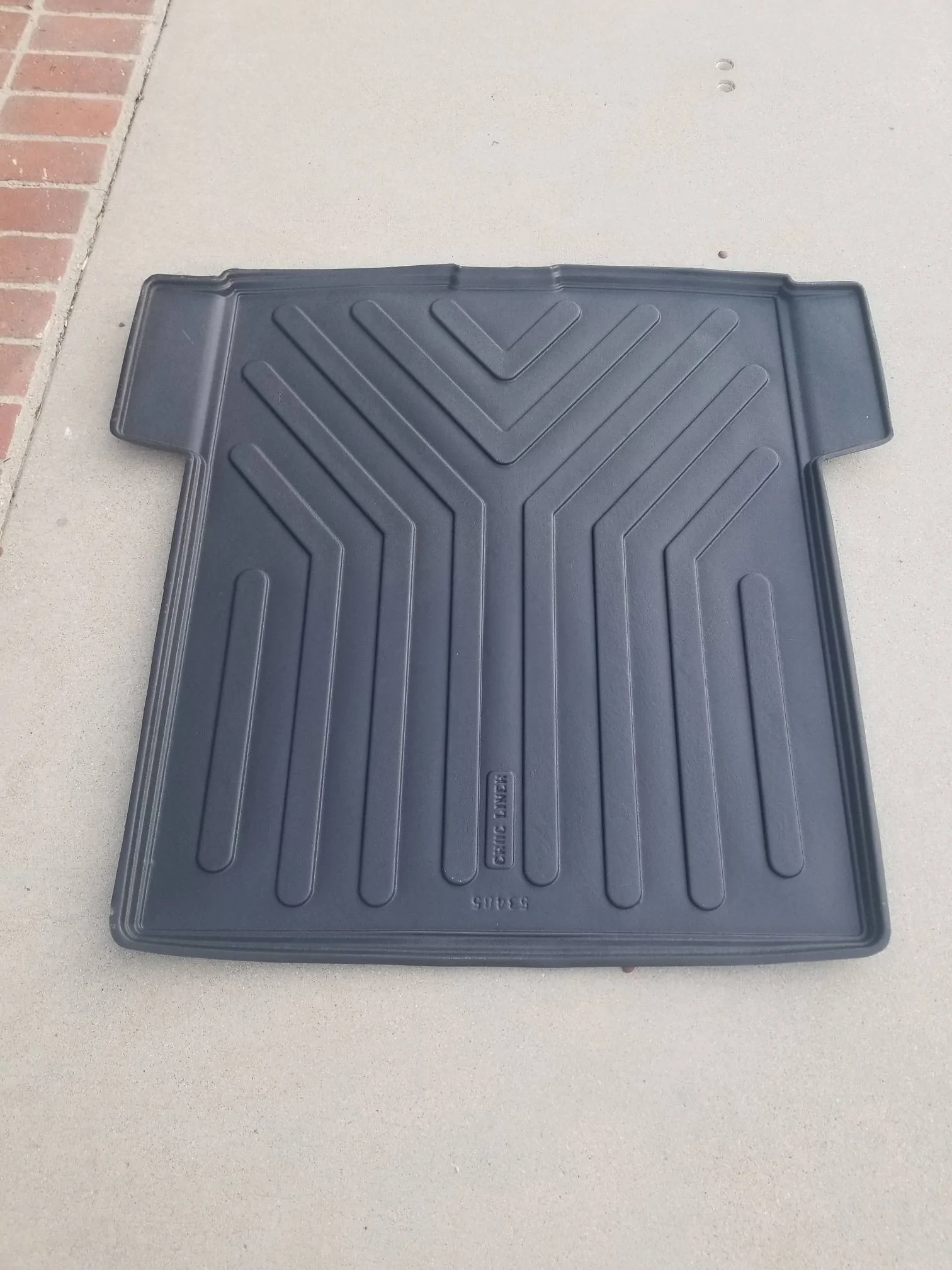Porsche Taycan Great rear cargo trunk liner! Mat 1