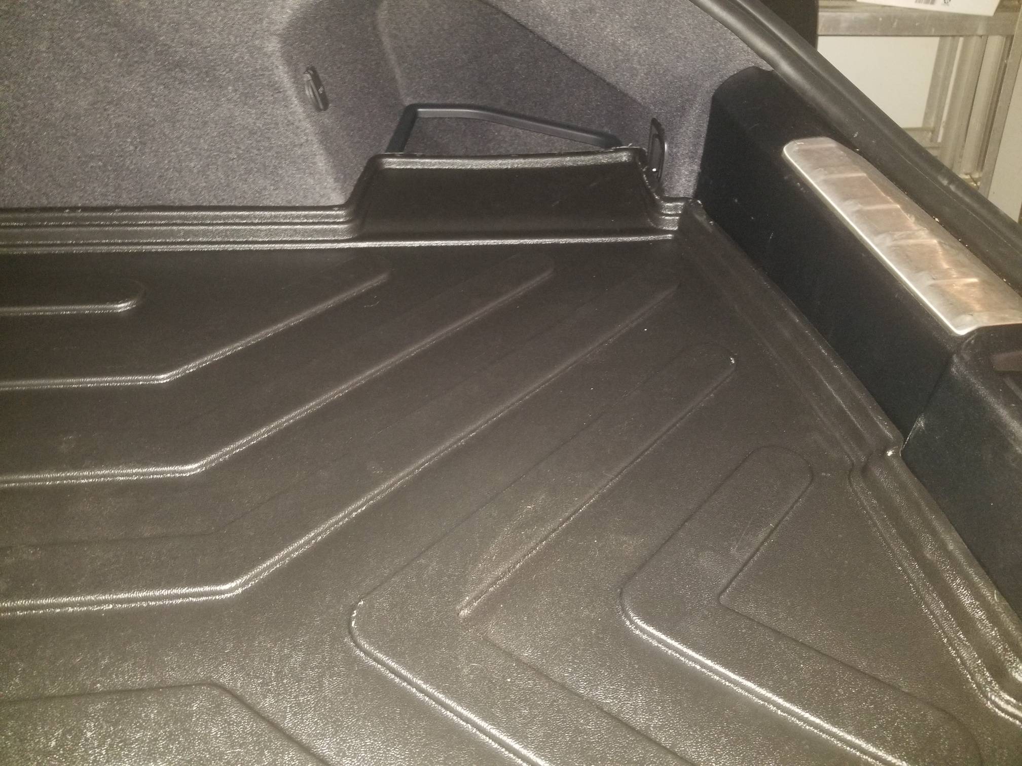 Porsche Taycan Great rear cargo trunk liner! Mat 3