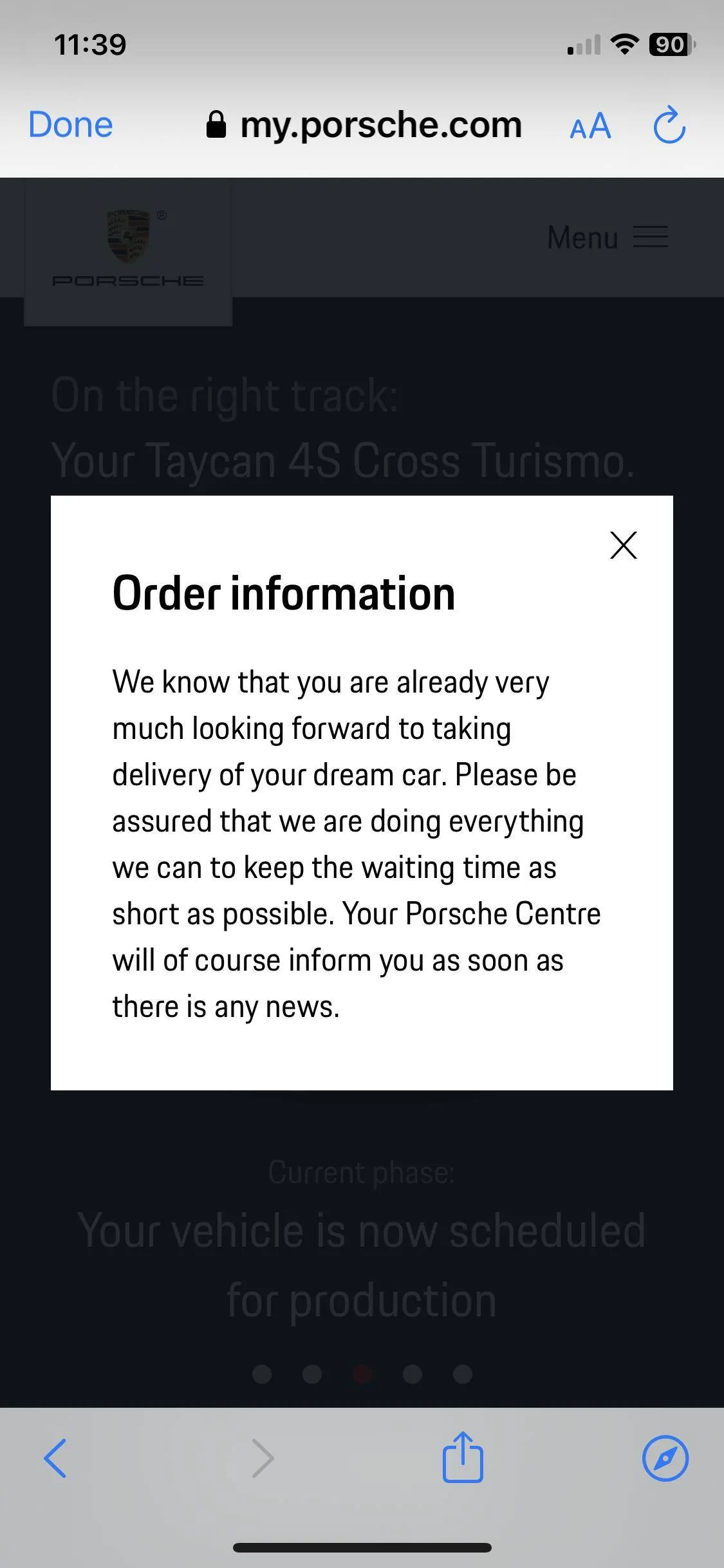 Porsche Taycan UK order status and delays? 1649348A-8C4A-4059-82B6-17F861378CC2