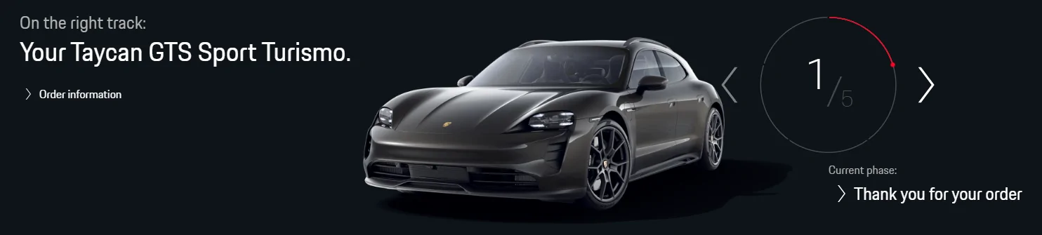 Porsche Taycan UK order status and delays? 1669123249325