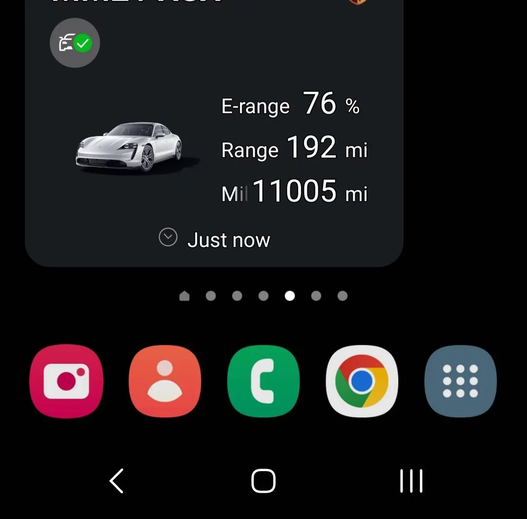 Porsche Taycan RIP Porsche Connect App Screenshot_20221123_164012_One UI Hom