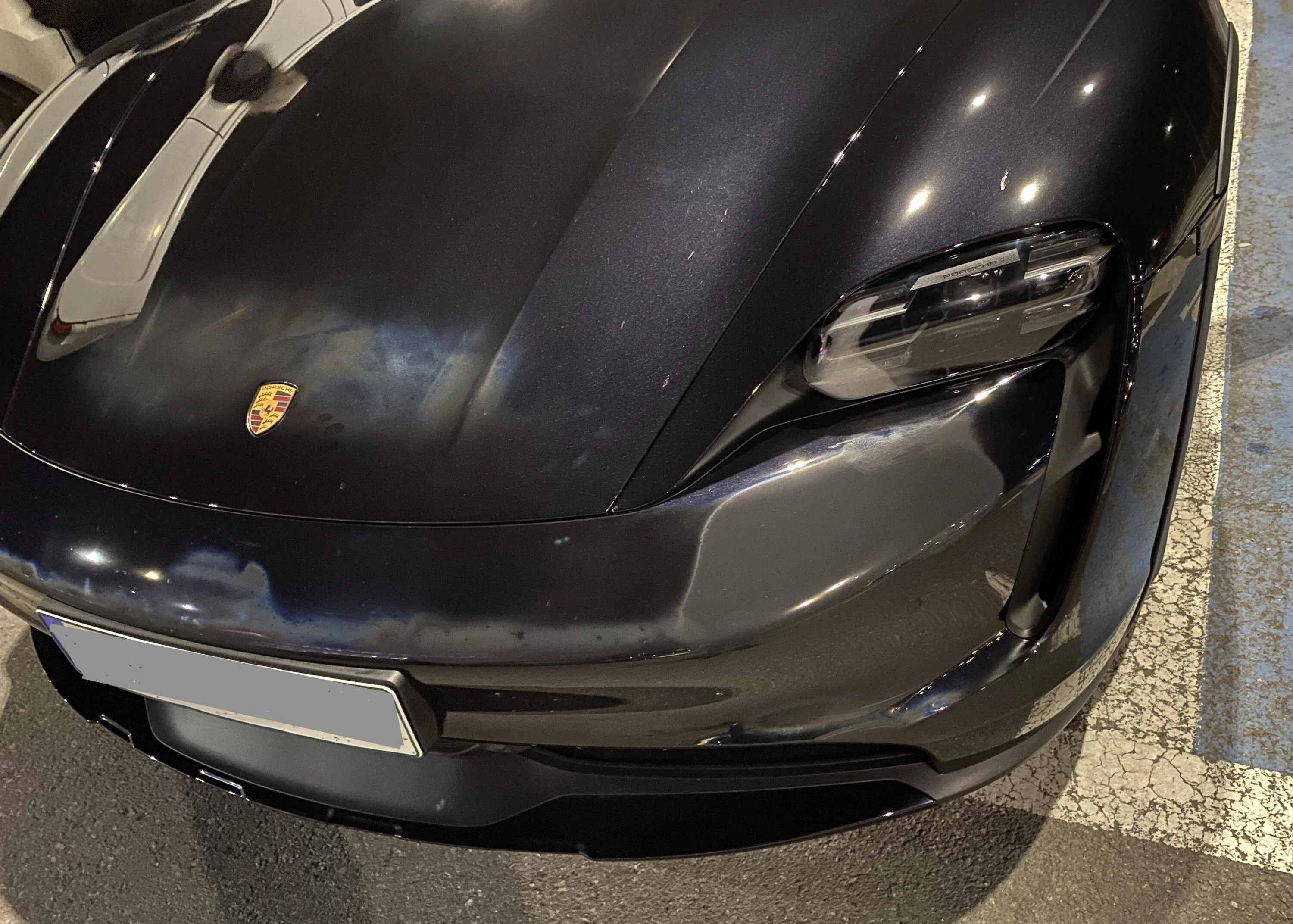 Porsche Taycan Condensation after PPF Screenshot 2022-11-23 at 21.59.29