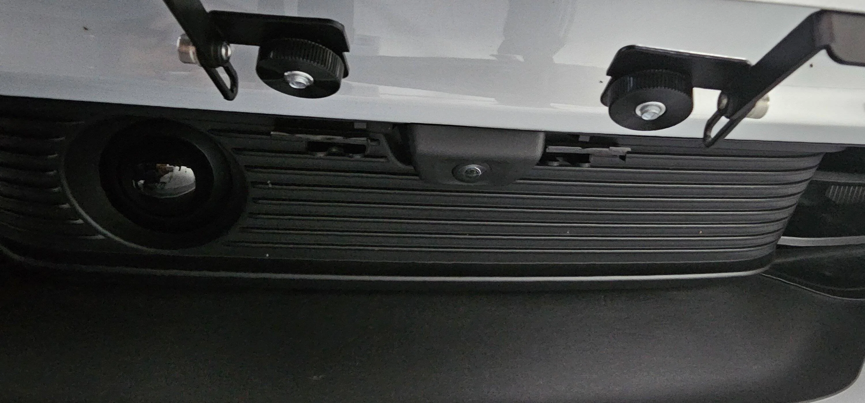 Porsche Taycan Front license plate mount - what do you use? 20221123_160313