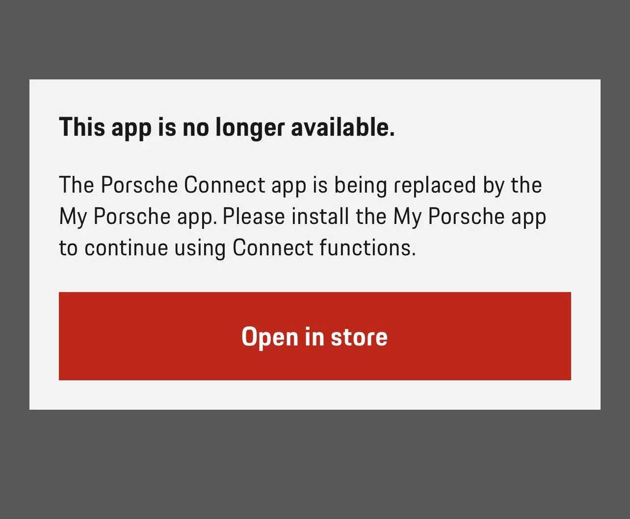 Porsche Taycan RIP Porsche Connect App 599E24AF-F322-4F4F-BDAF-A866ABE247D8