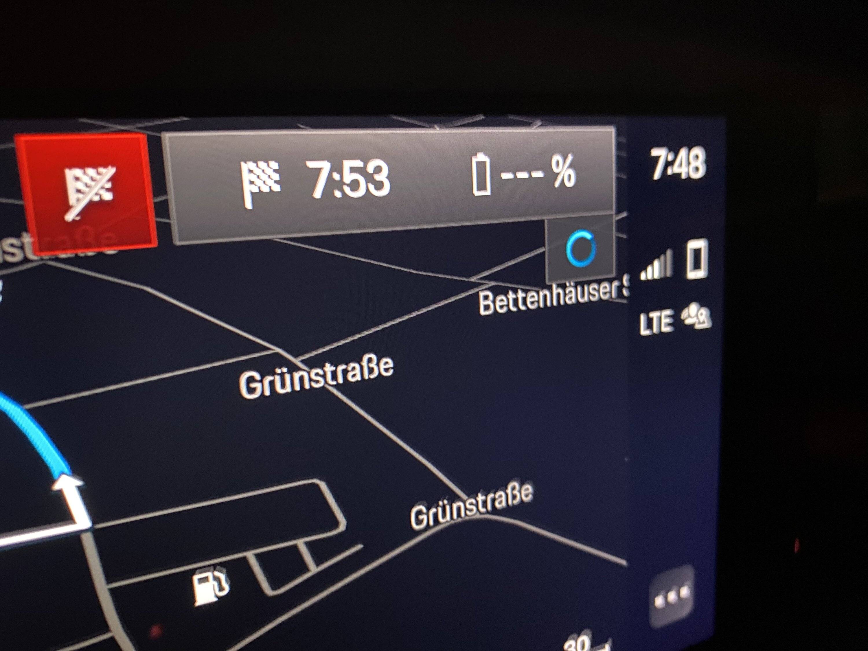Porsche Taycan uPdate issues: Navigation stuck “Calculating Charging Plan…” CFC8DA9D-D7ED-4969-B390-BE874CBA71B3