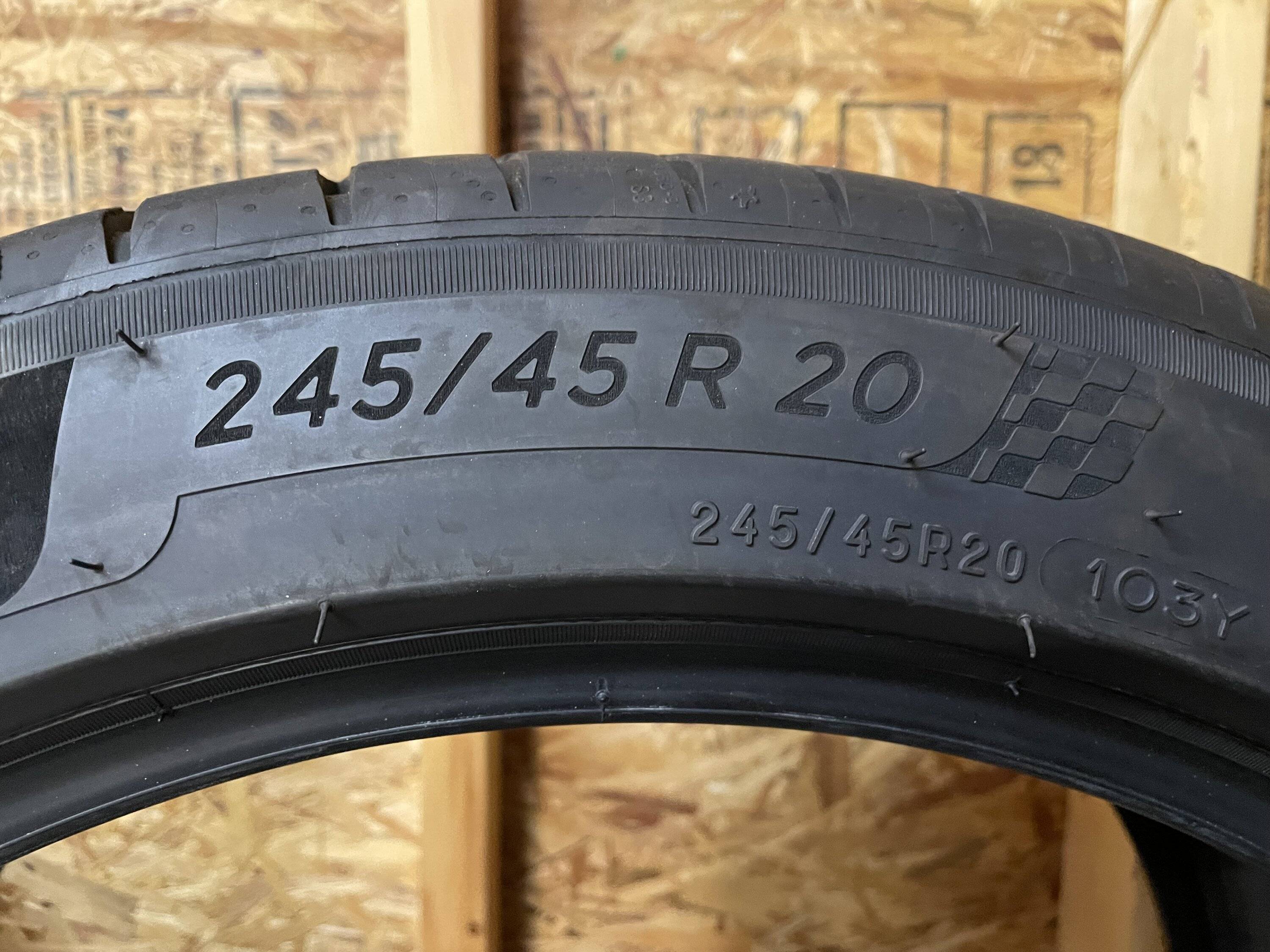 Porsche Taycan FS: 20" MICHELIN PILOT SPORT 4 Summer Tires, 2000 miles. $700 for set. Local pick up preferred: Asheville, NC IMG-6951