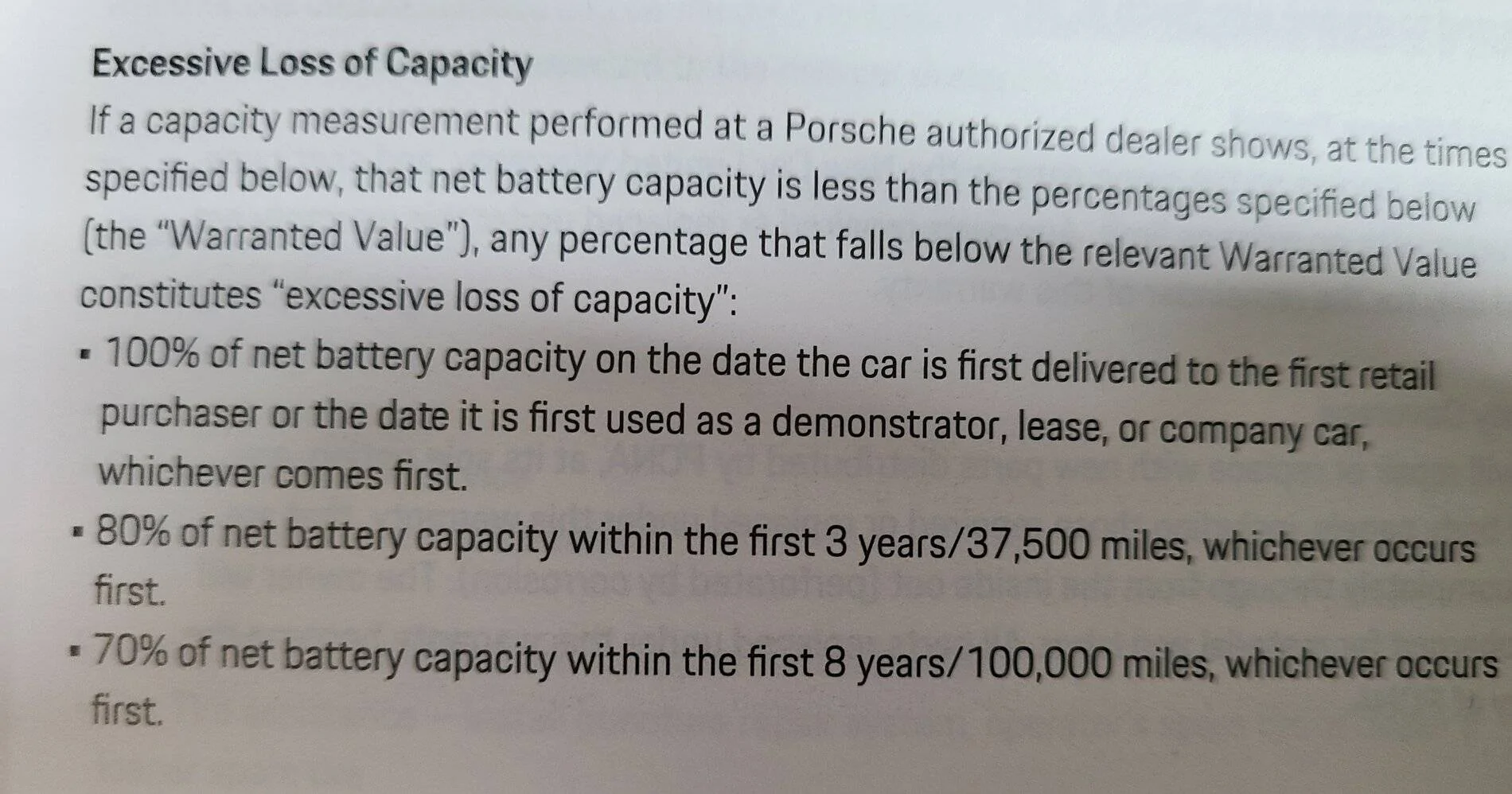 Porsche Taycan So apparently, always charging to 100% is OK (?) 1670084454398