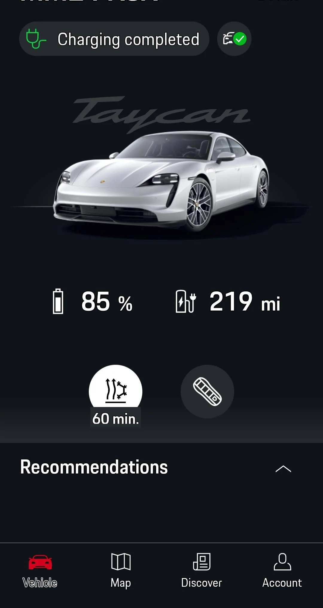 Porsche Taycan Pre-heating function will drain battery? Screenshot_20221204_062702_My Porsch