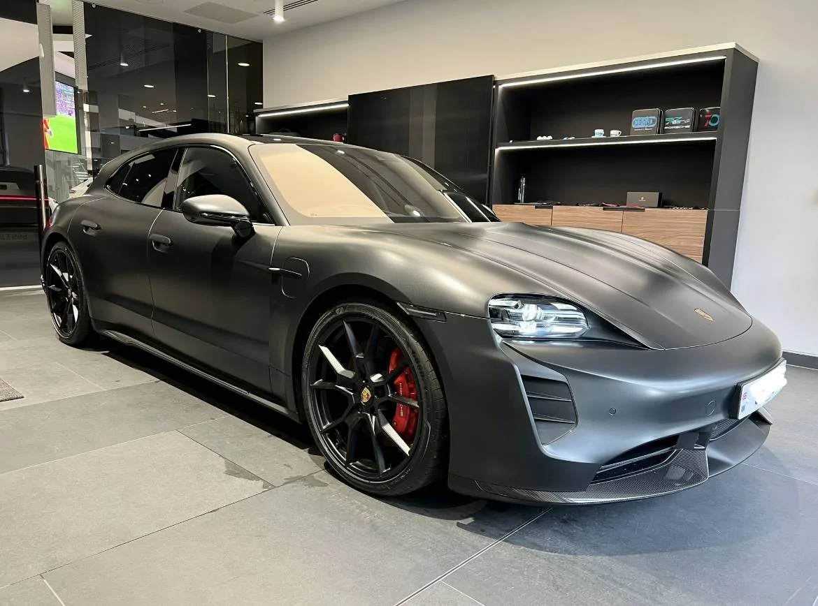 Porsche Taycan My Taycan GTS Sport Turismo ST finally here. Black w/ stealth PPF 81230E3B-0050-486B-AC44-61A4A5EA1FF7