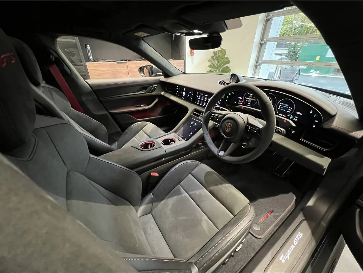 Porsche Taycan My Taycan GTS Sport Turismo ST finally here. Black w/ stealth PPF E1324A9B-5EE3-466C-B8C2-981707534123