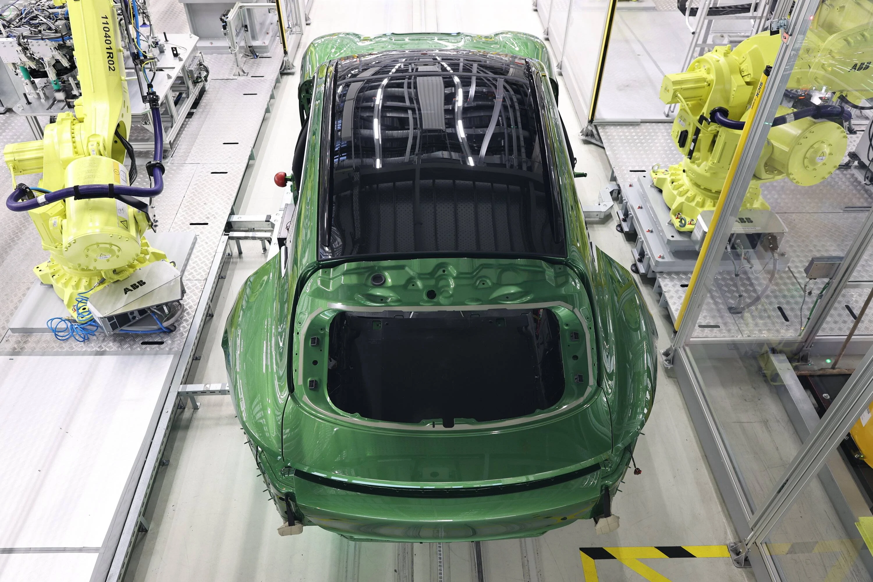 Porsche Taycan 📸  How to Find Your Taycan Production Photo From Assembly Line ProdPic3