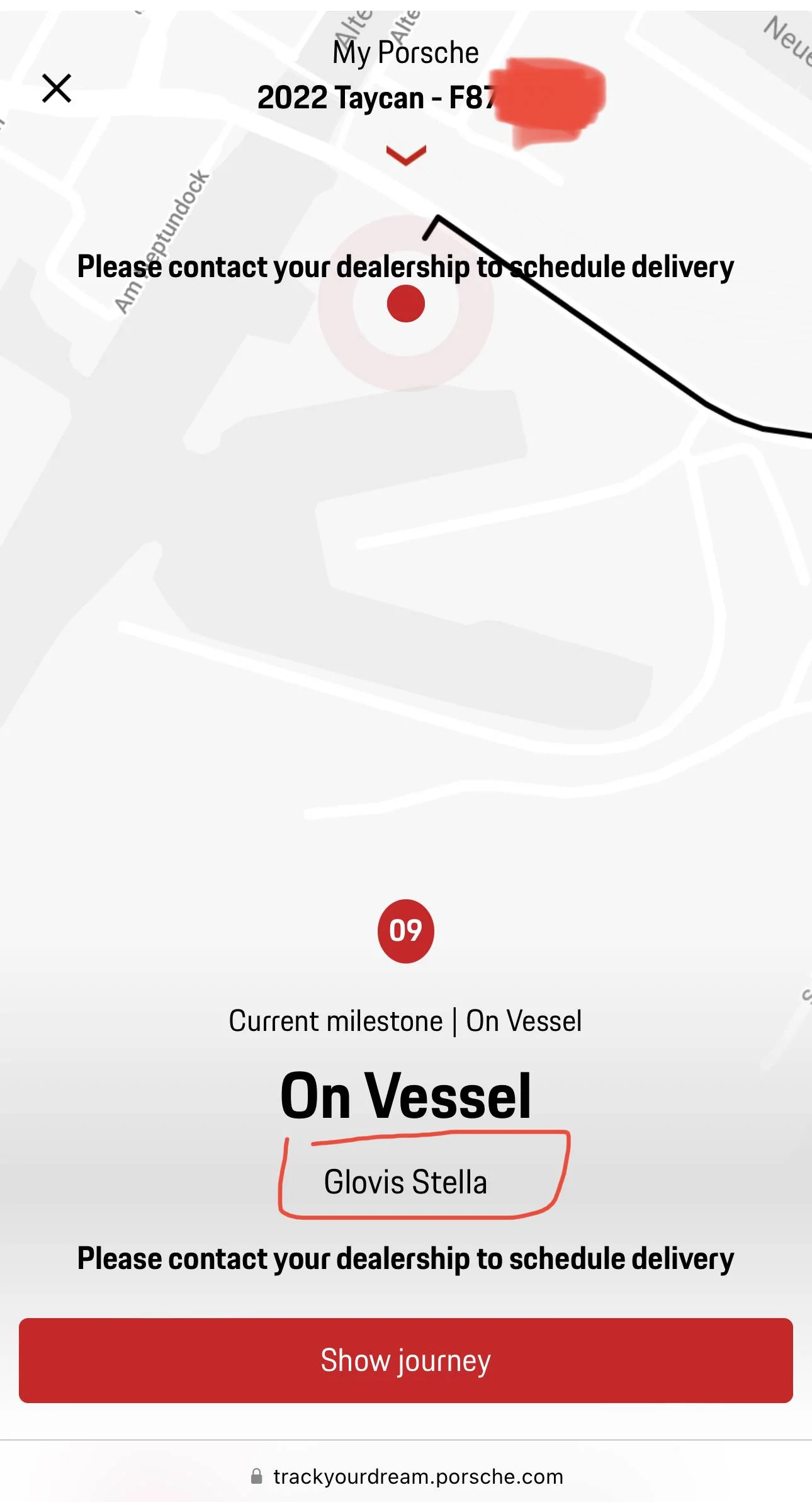 Porsche Taycan East Coast NA Vessel "Siem Confucius" 37B24D66-75C7-4C6B-A01B-A07BF15FECE4