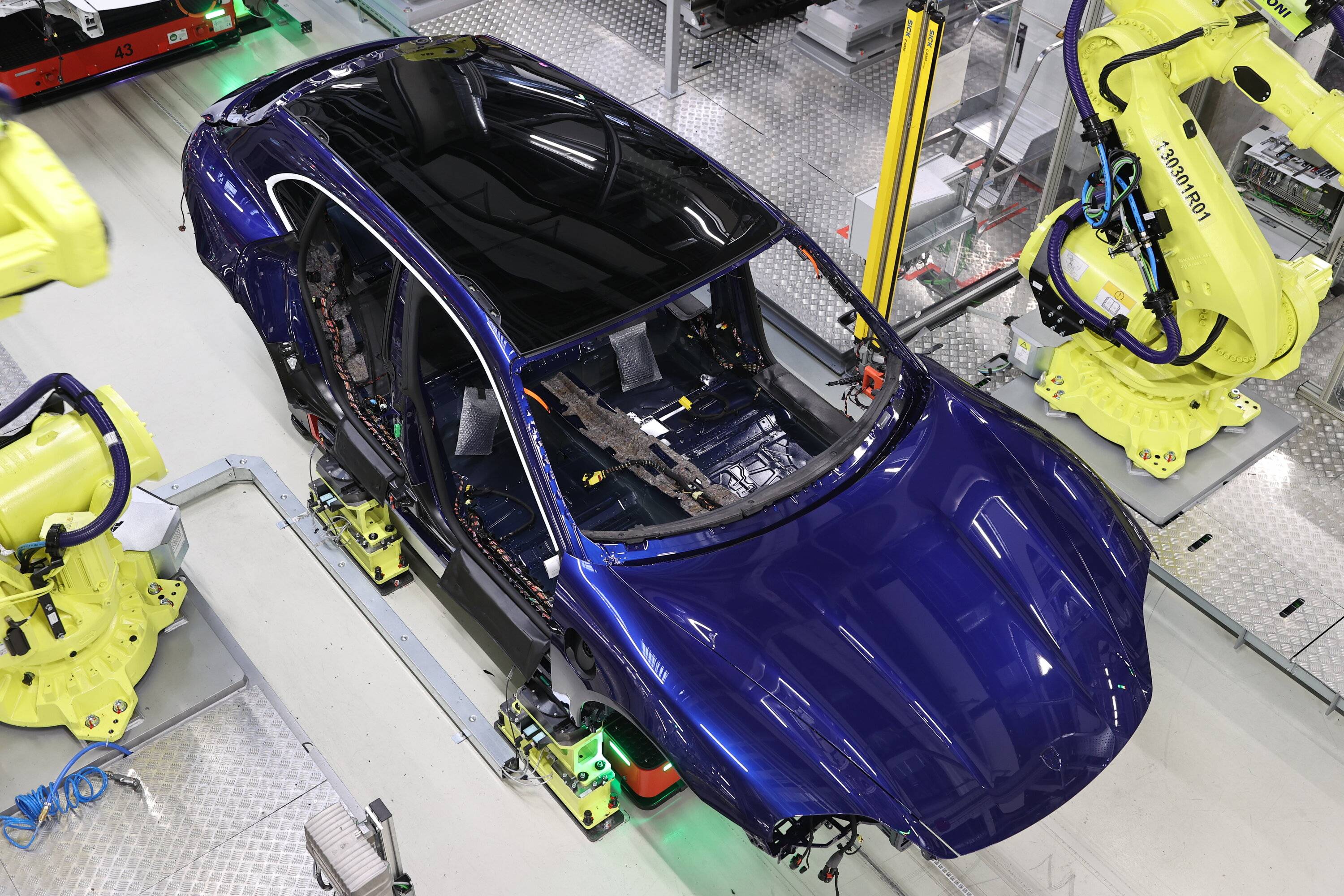Porsche Taycan 📸  How to Find Your Taycan Production Photo From Assembly Line 637f2655e060a00c00a077d6