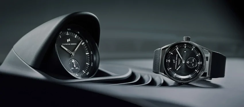 Porsche Taycan Sport chrono package with Porsche Design Clock 1670348164086