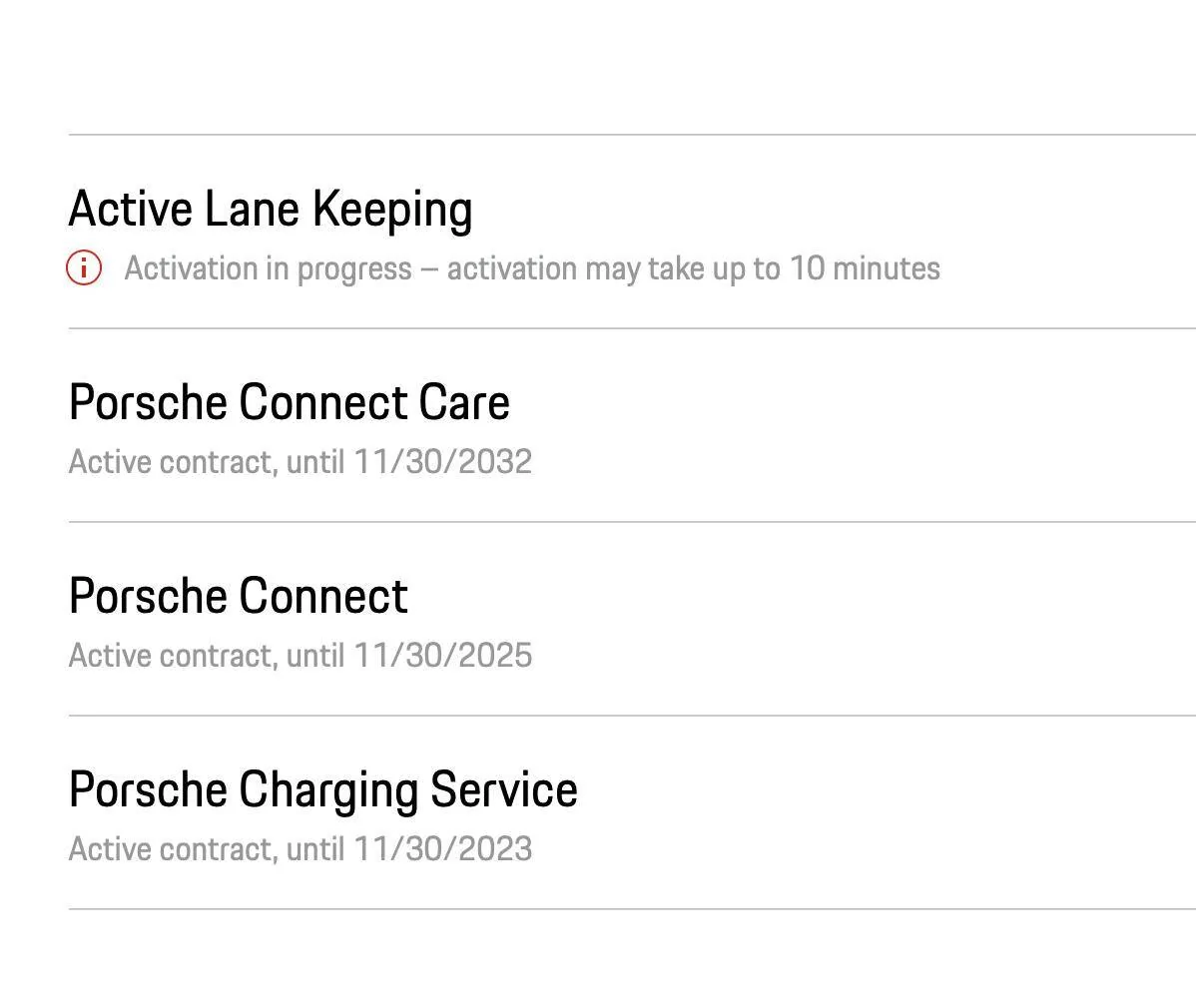 Porsche Taycan Porsche Connect Store - FoD 15% Black Friday Sale until December 4 Screenshot 2022-12-07 at 10.11.55 AM