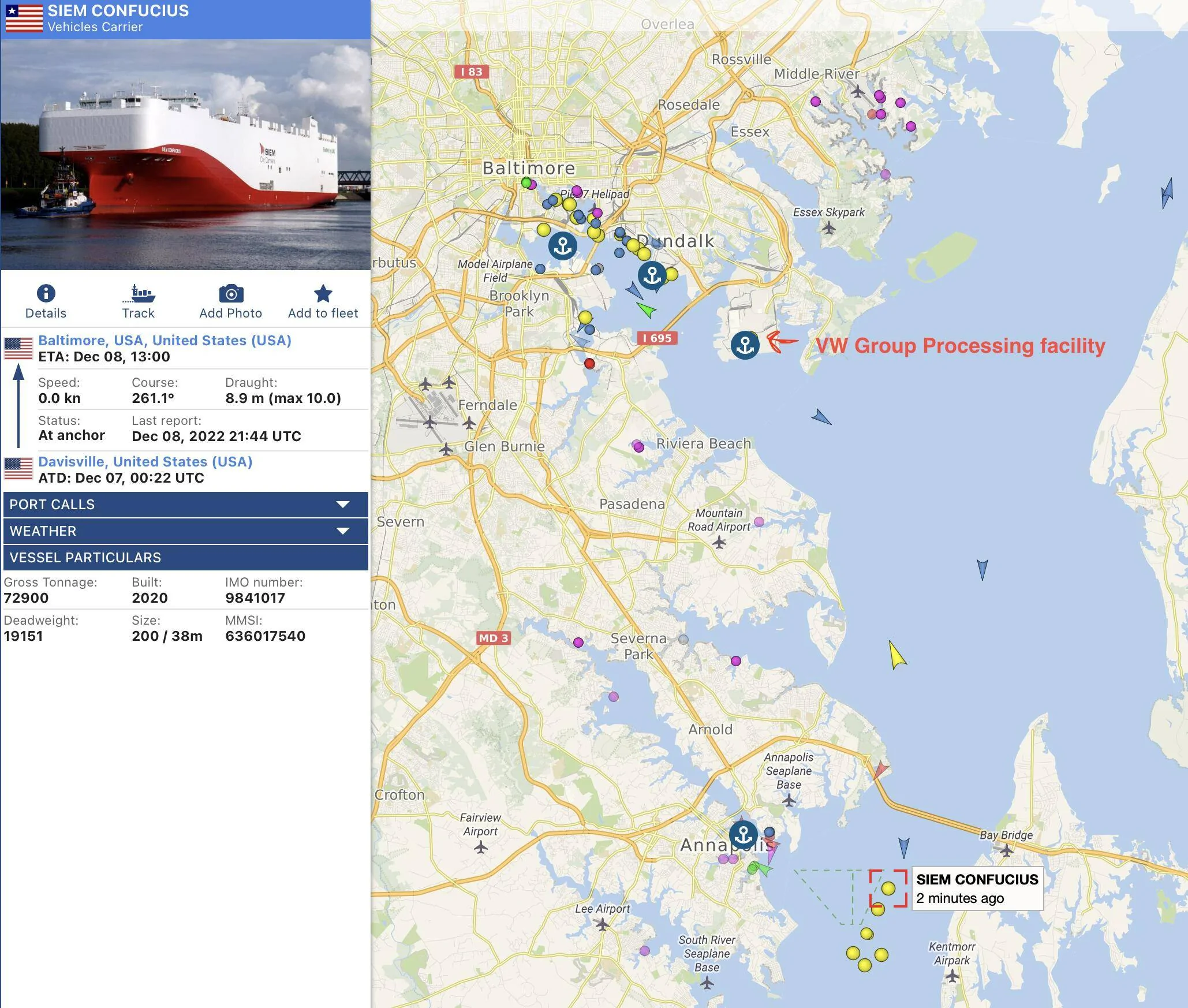 Porsche Taycan East Coast NA Vessel "Siem Confucius" Screenshot 2022-12-08 at 3.46.26 PM