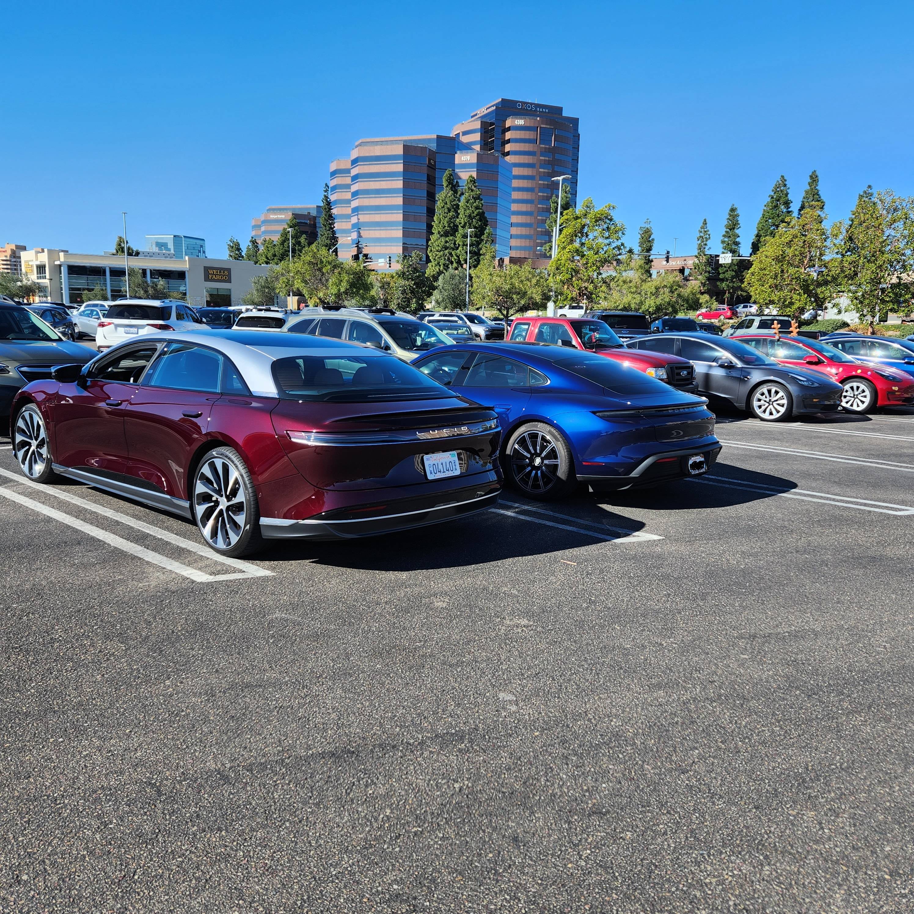 Porsche Taycan Spent some time w/ Lucid Air this morning… impressions luc_one
