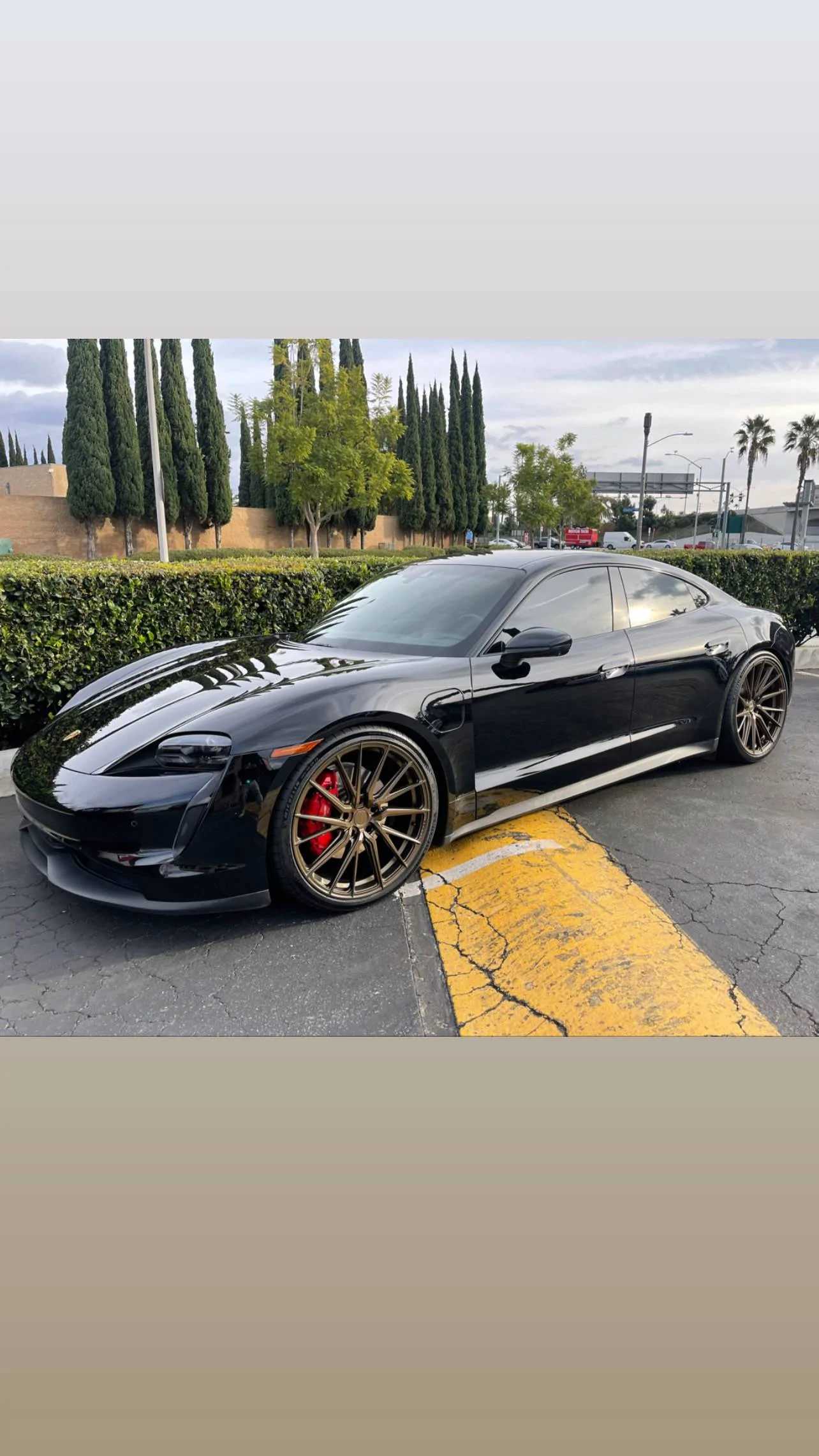 Porsche Taycan Lowering Links with 22’s 2FD8D591-6EF4-4148-BE97-B3049EF92F91