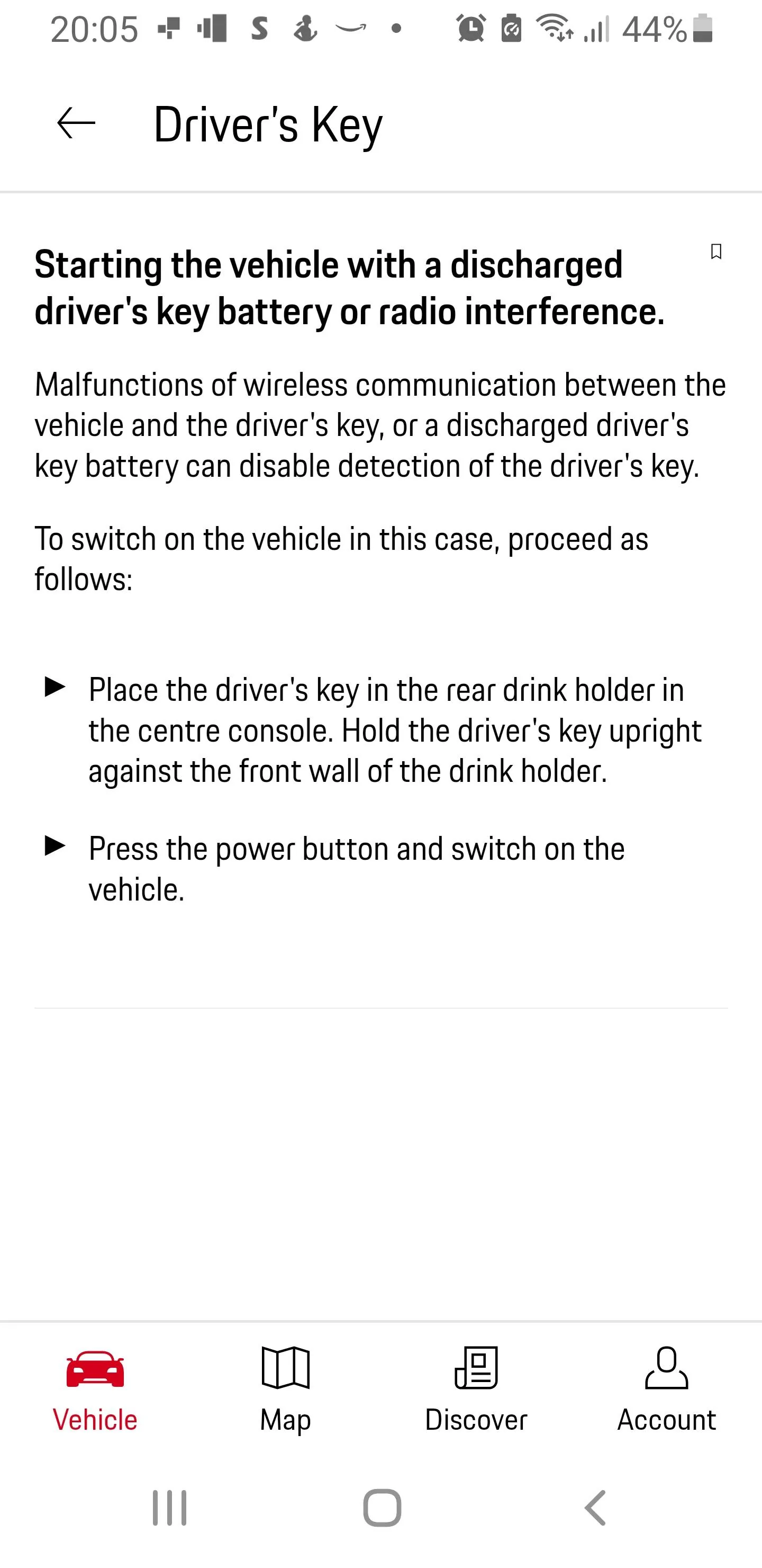 Porsche Taycan Key Fob Battery Screenshot_20221211-200555_My Porsch