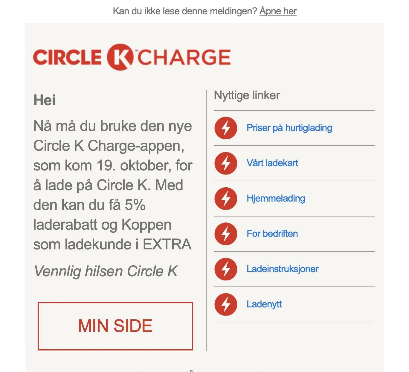 Porsche Taycan Norway: Charging at Circle K & New App Screenshot 2022-12-13 at 13.36.04