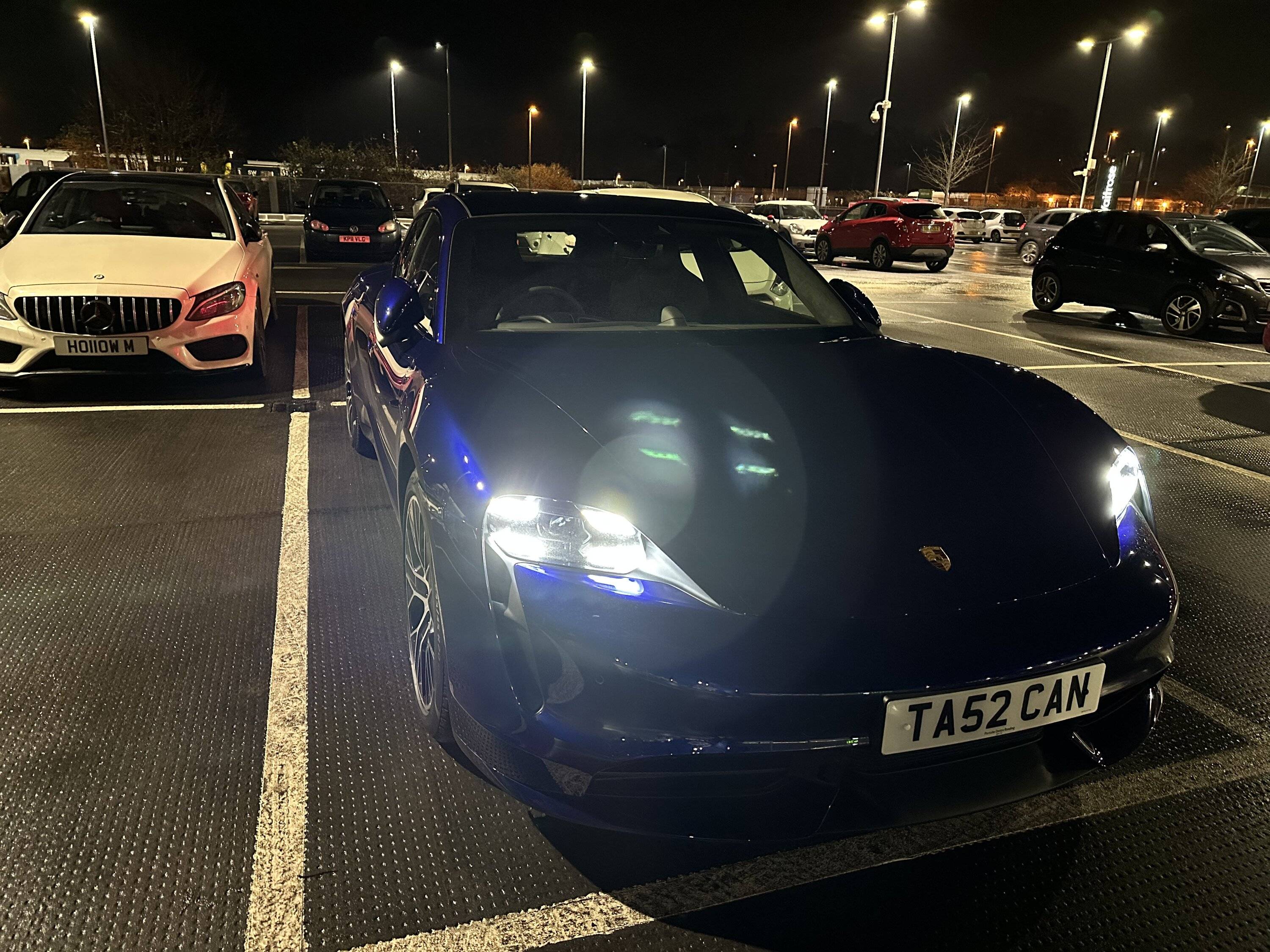 Porsche Taycan Taycan Turbo Sport Turismo arrives in the cold and dark! 1EDF70A4-FDF3-4E28-B385-44EA840EE295