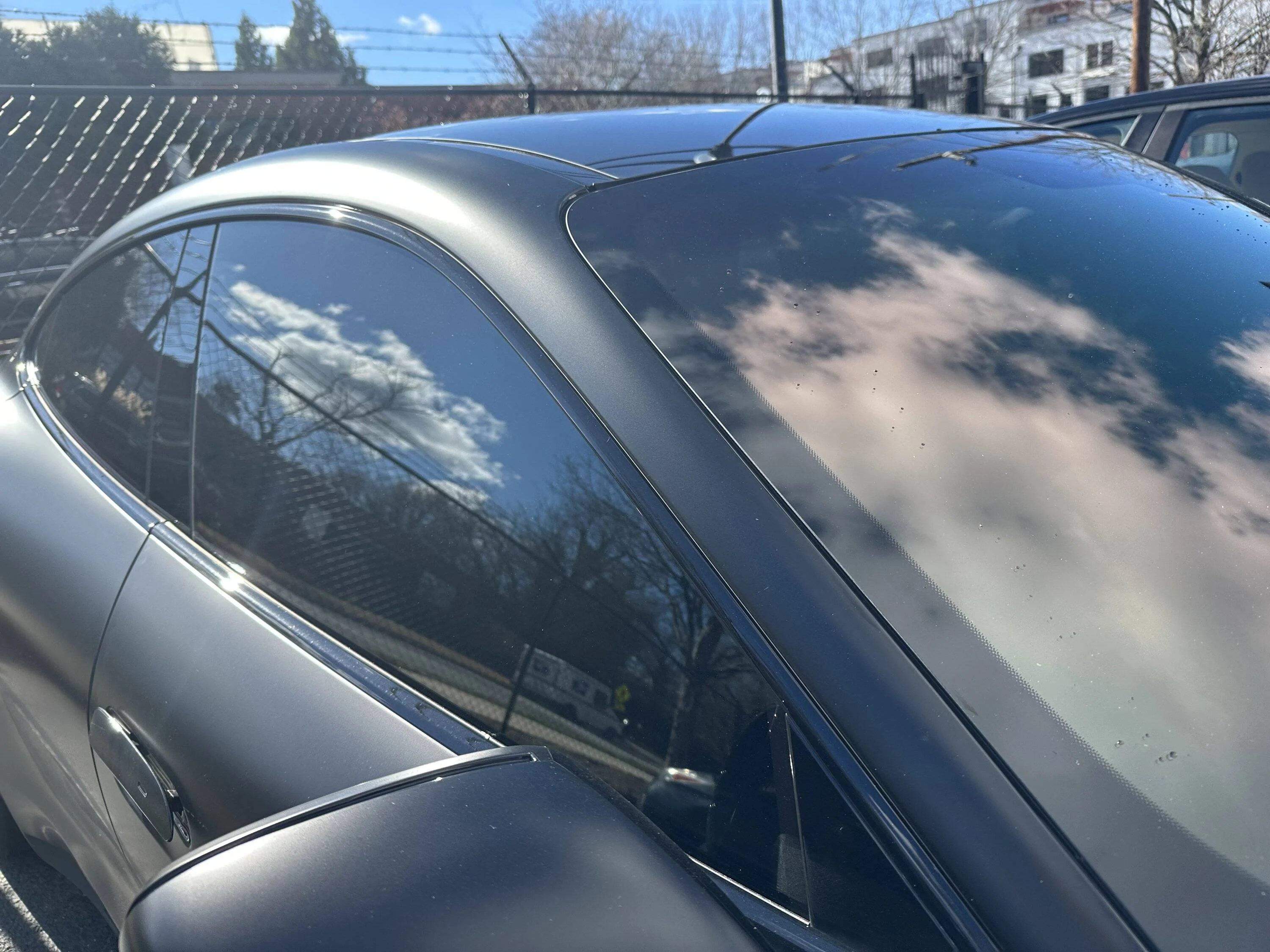 Porsche Taycan Front windshield tint? IMG_4704