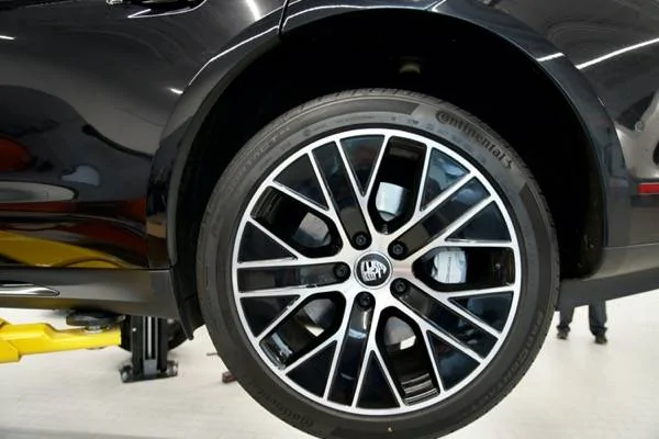 Porsche Taycan OEM Turbo Aero Wheels, Tires, Sensors and Center Caps $1400 shipped driver-rear-400-jpg