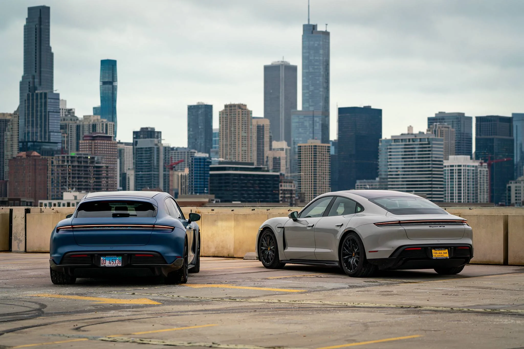 Porsche Taycan Stealth Neptune GTS ST and Chalk GTS Club i-bX7WCH4-X4