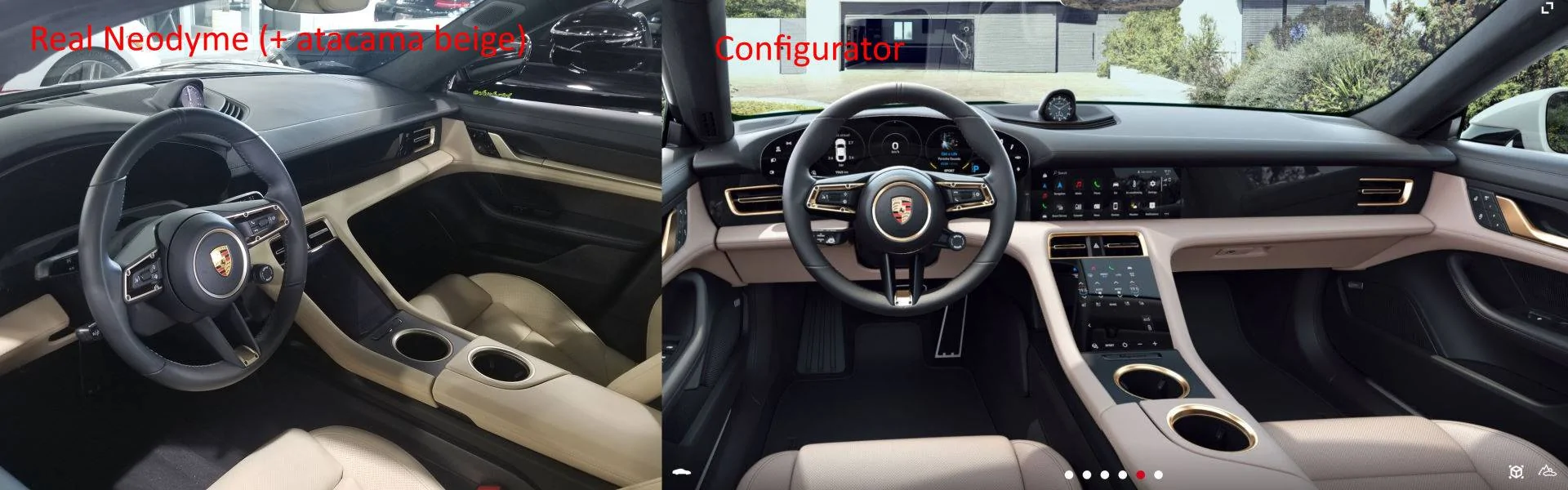 Porsche Taycan Photo Request: High Gloss Black Door Handles compare-neodym
