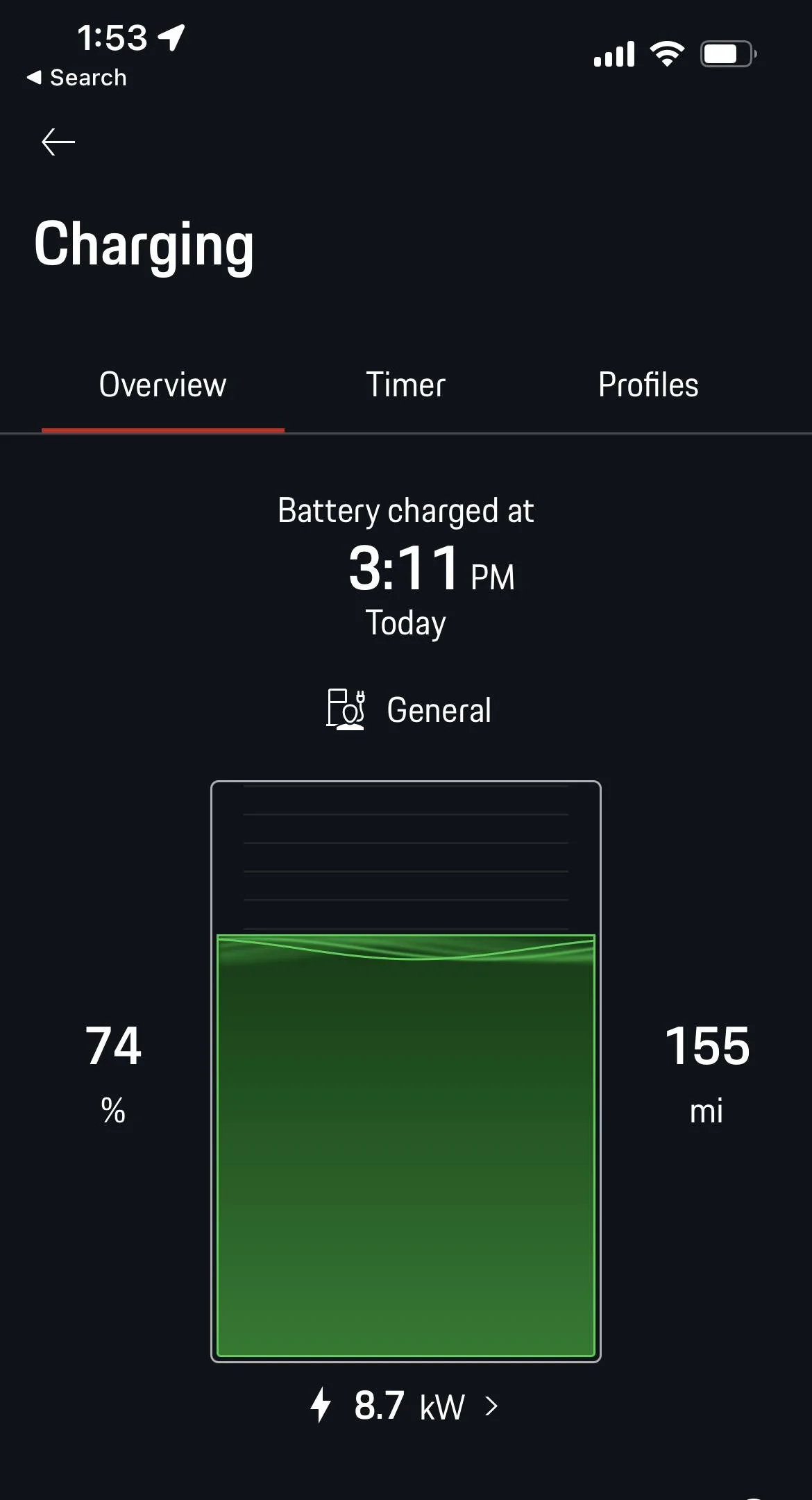 Porsche Taycan Mobile charger connect - My Porsche app 58A66B5F-6212-4B1D-B460-9C410EAA0EBB