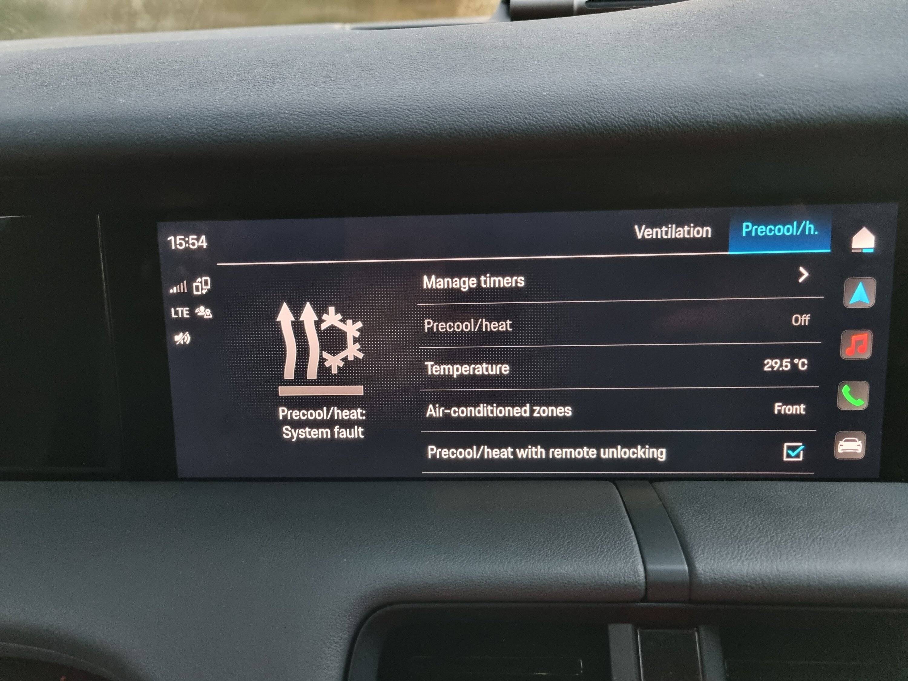 Porsche Taycan Heating Failure 20221217_155407