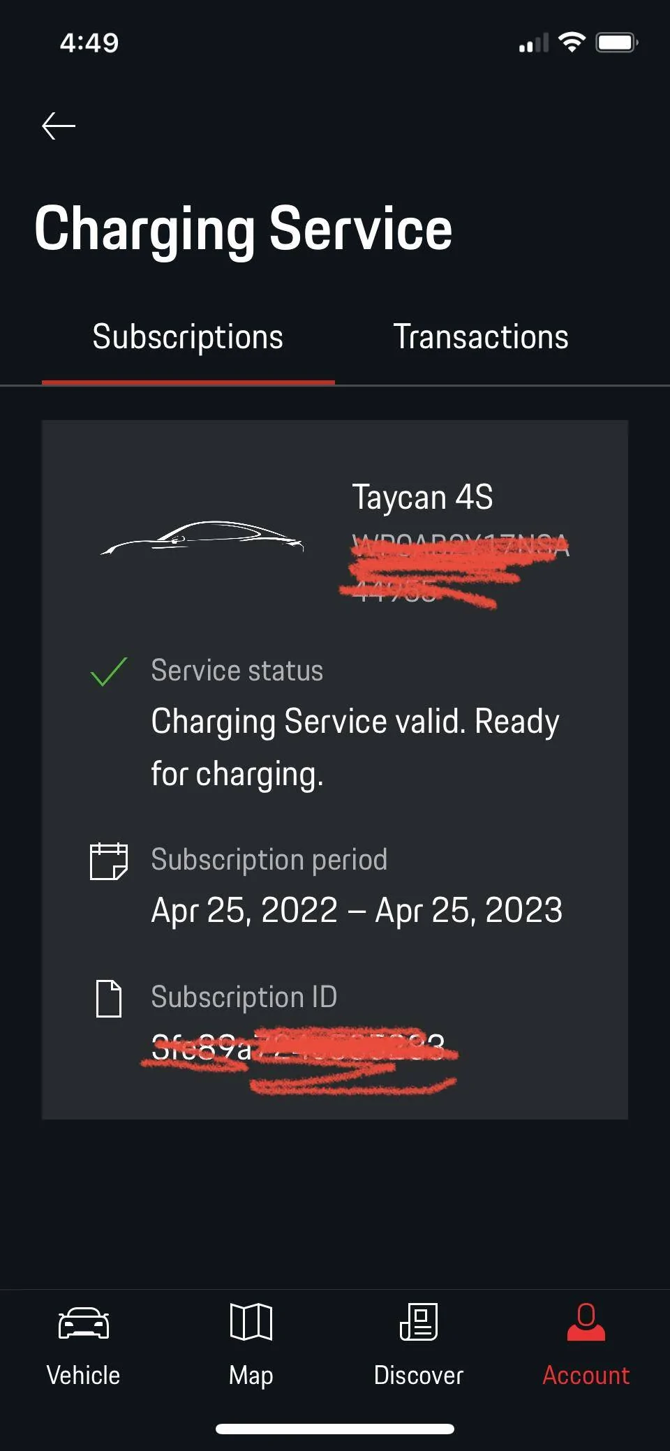 Porsche Taycan Electrify America problem after Update 1671400292251