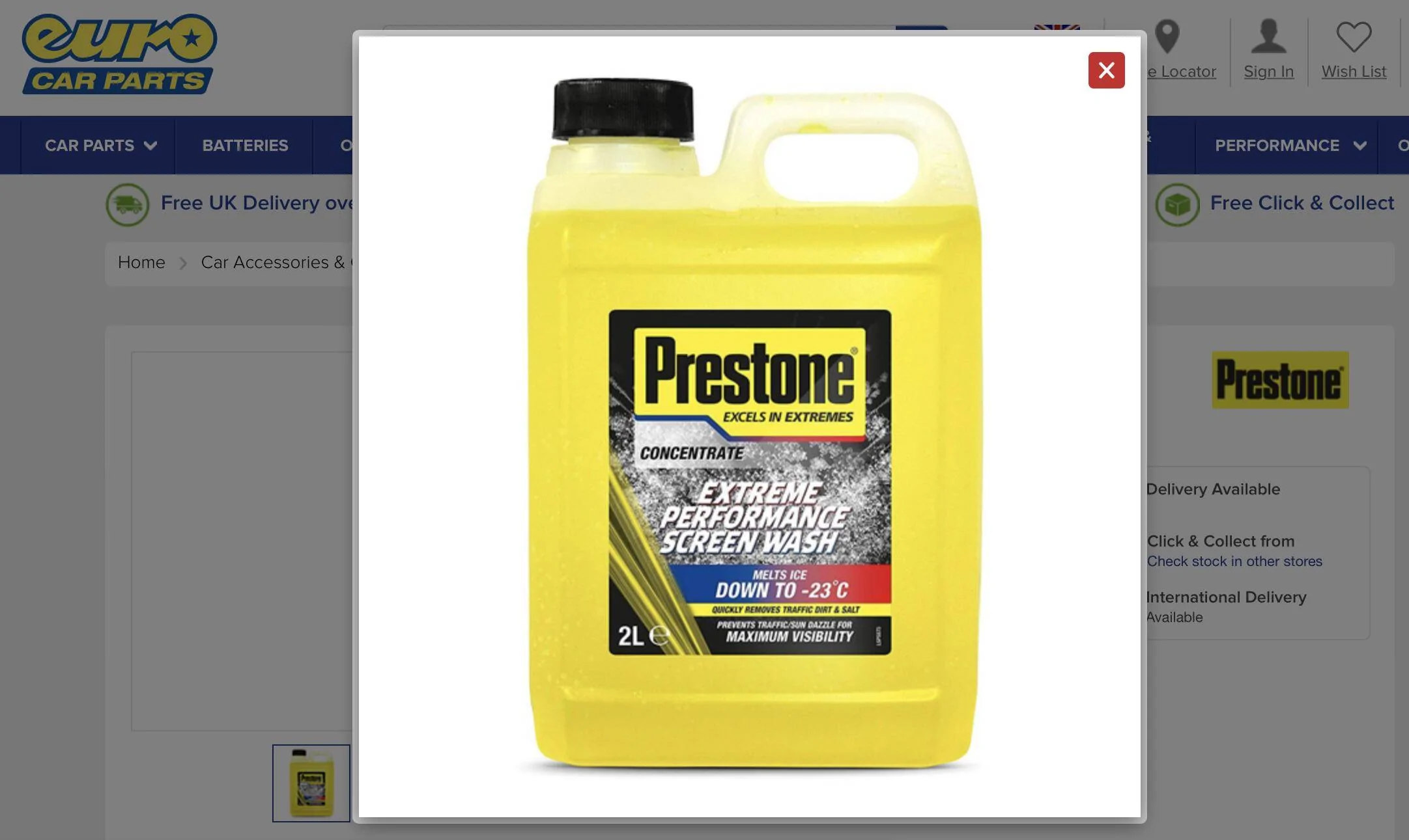 Porsche Taycan Frozen washer fluid 1671873126094