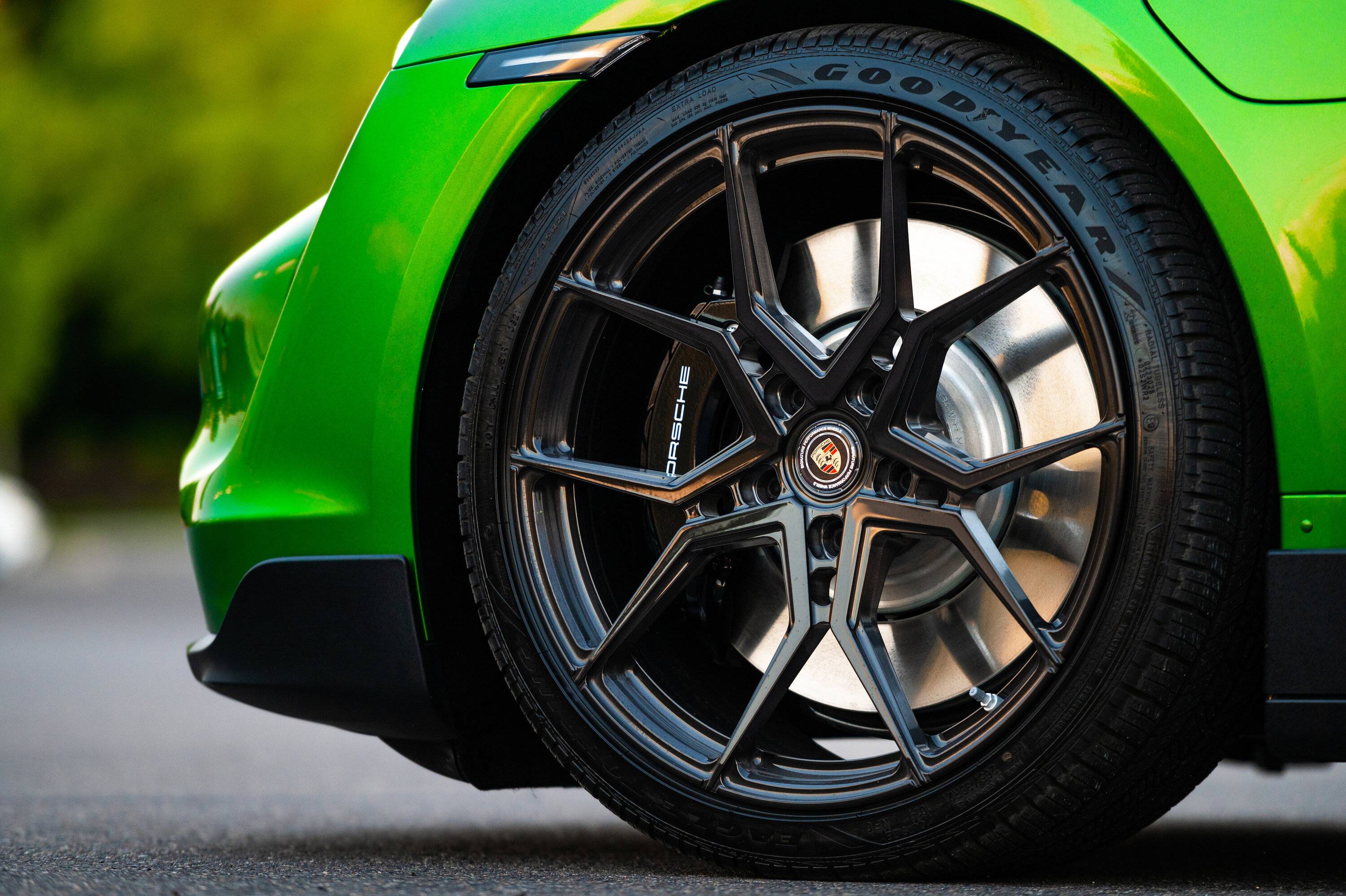 Porsche Taycan 21” OEM or Aftermarket Wheels? SV706 Taycan Brushed Triple Black Tinted Bright28