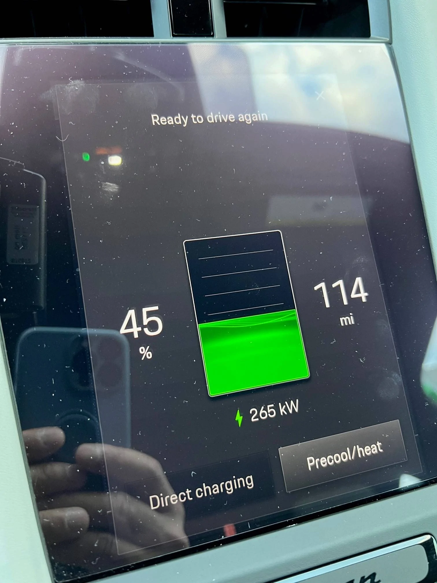 Porsche Taycan First Experience with EA Charging on Road Trip charging