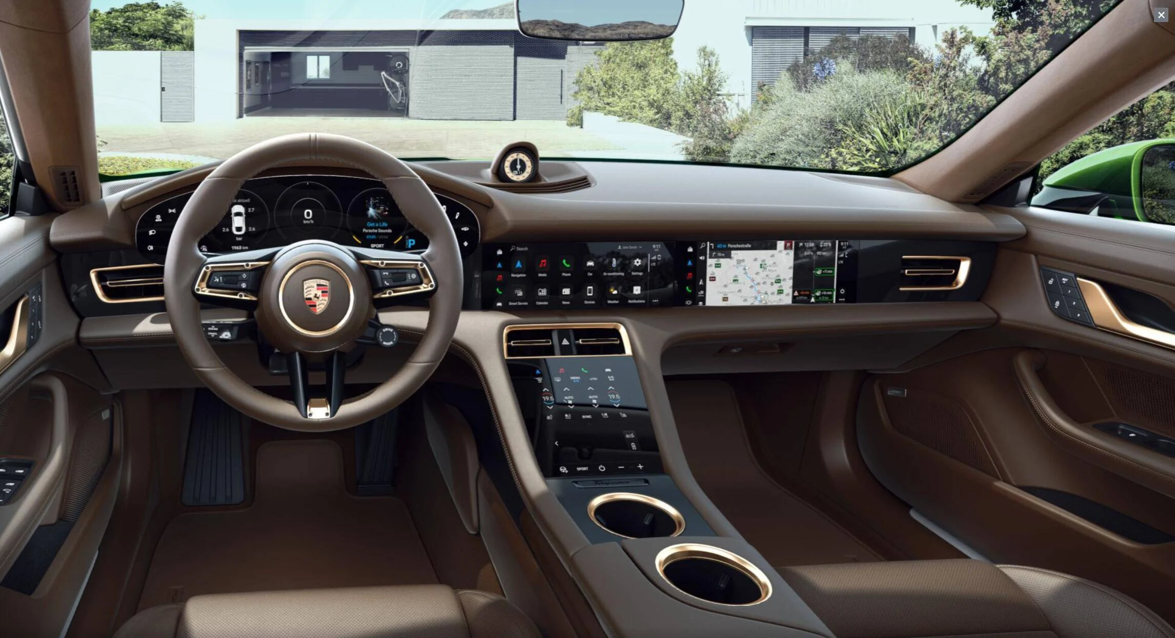 Porsche Taycan Help with interior colors for Mamba Green Truffl
