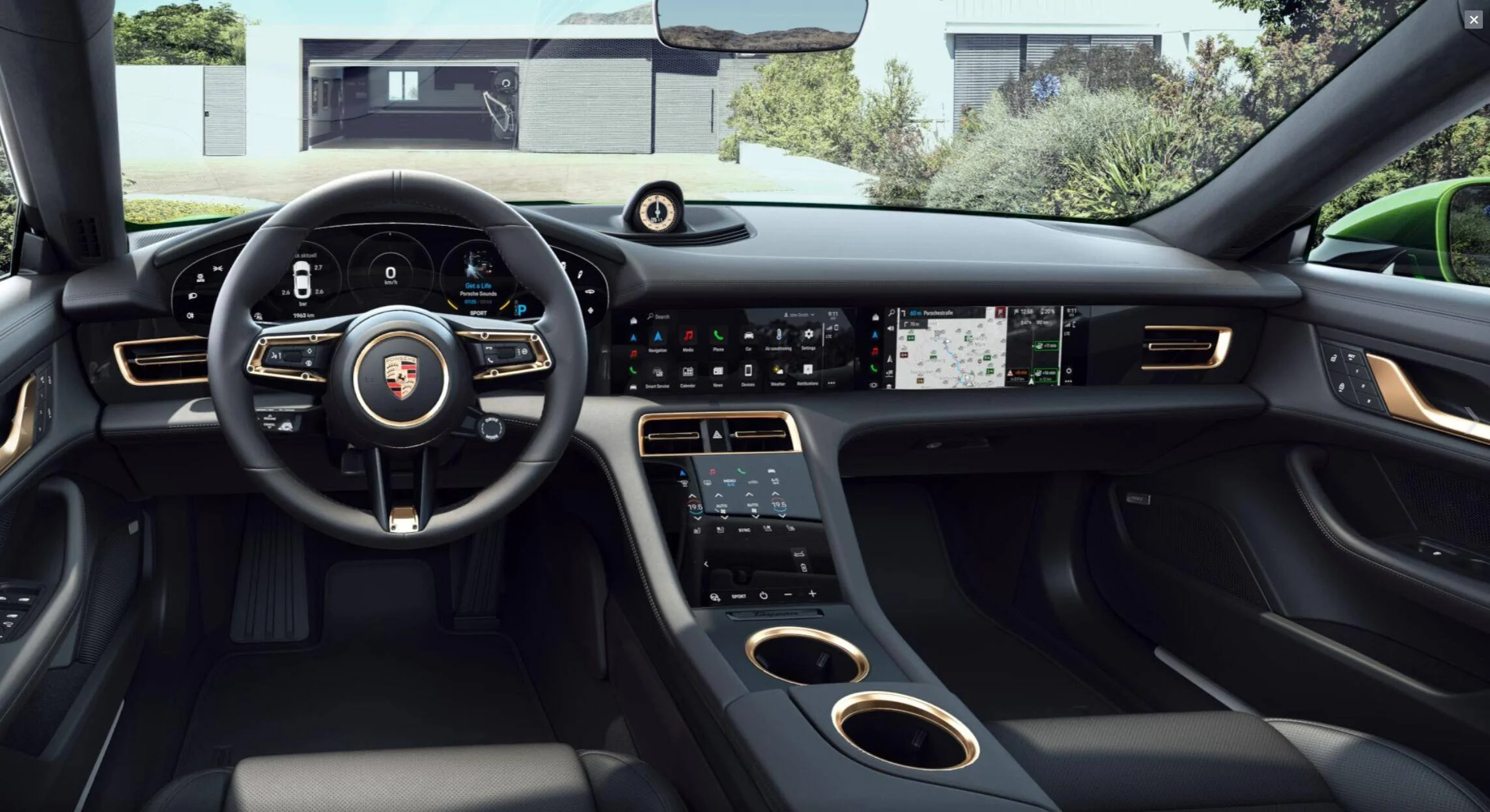 Porsche Taycan Help with interior colors for Mamba Green Basalt Black