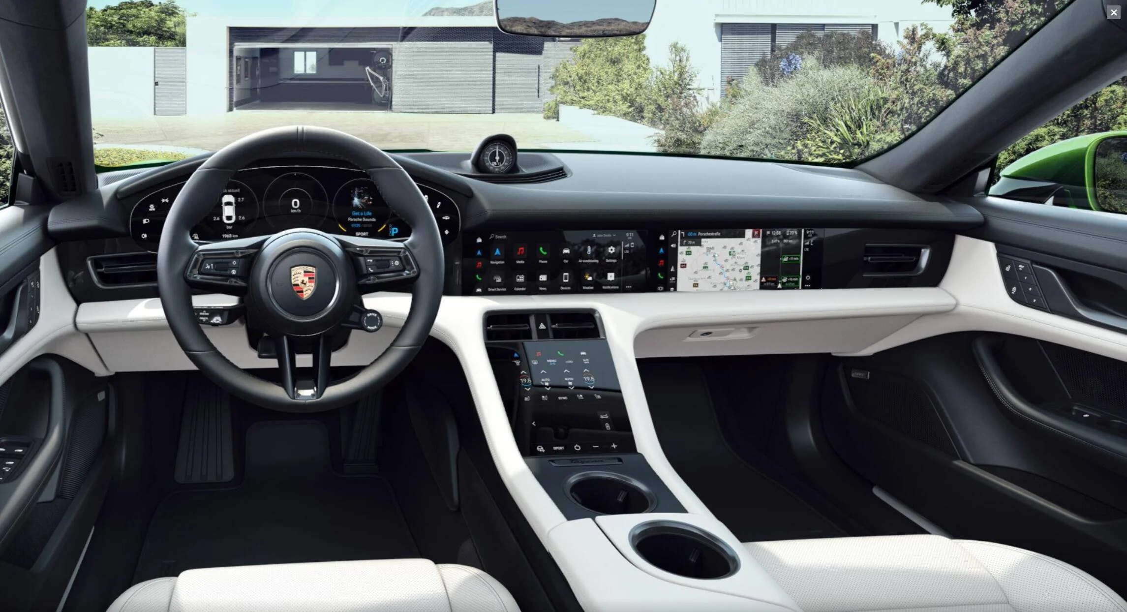 Porsche Taycan Help with interior colors for Mamba Green Black & Crayon