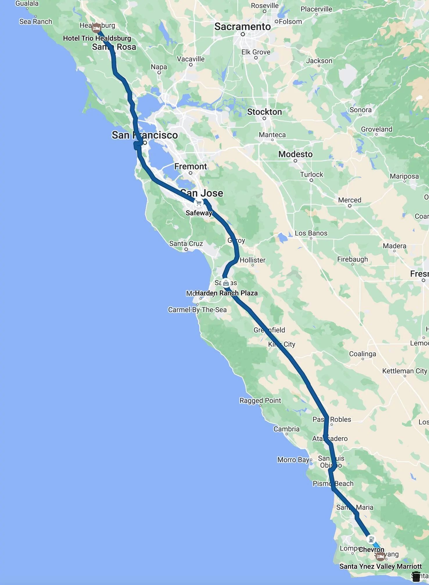 Porsche Taycan PEC LA to Seattle, WA over 4 days/3 nights - Taycan GTS delivery trip 1672090156082