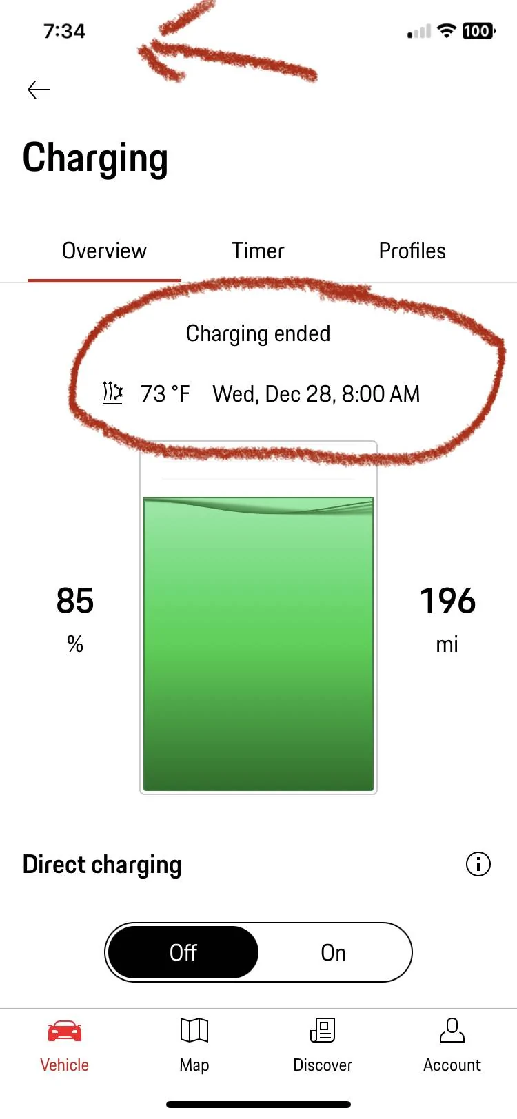 Porsche Taycan Timers off by 1 hour since Daylight Saving Time shift. 8C9BC3D9-0164-434D-AE67-C199A77CACC2