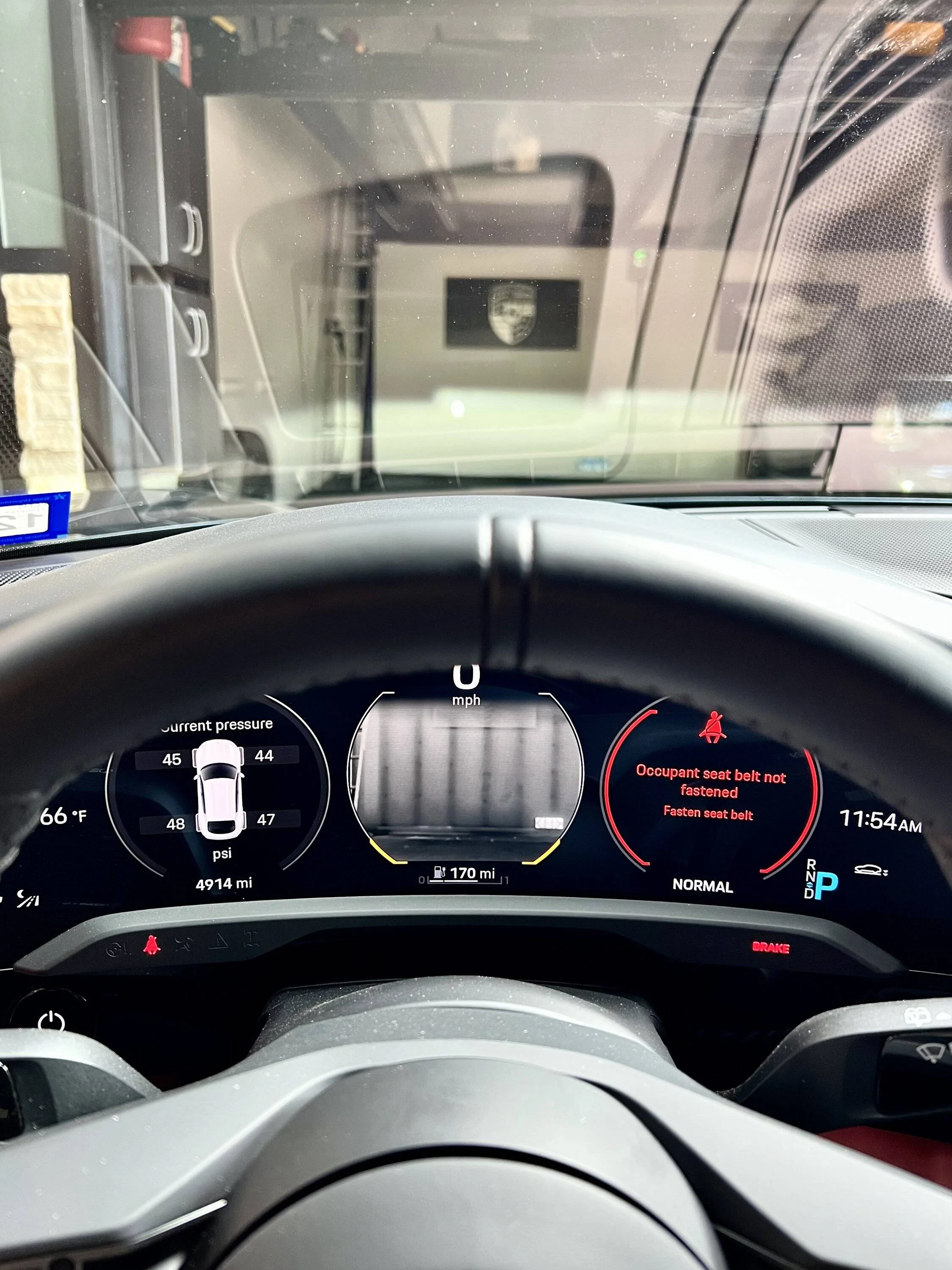 Porsche Taycan New Feature - Taycan sees through walls! IMG_8948