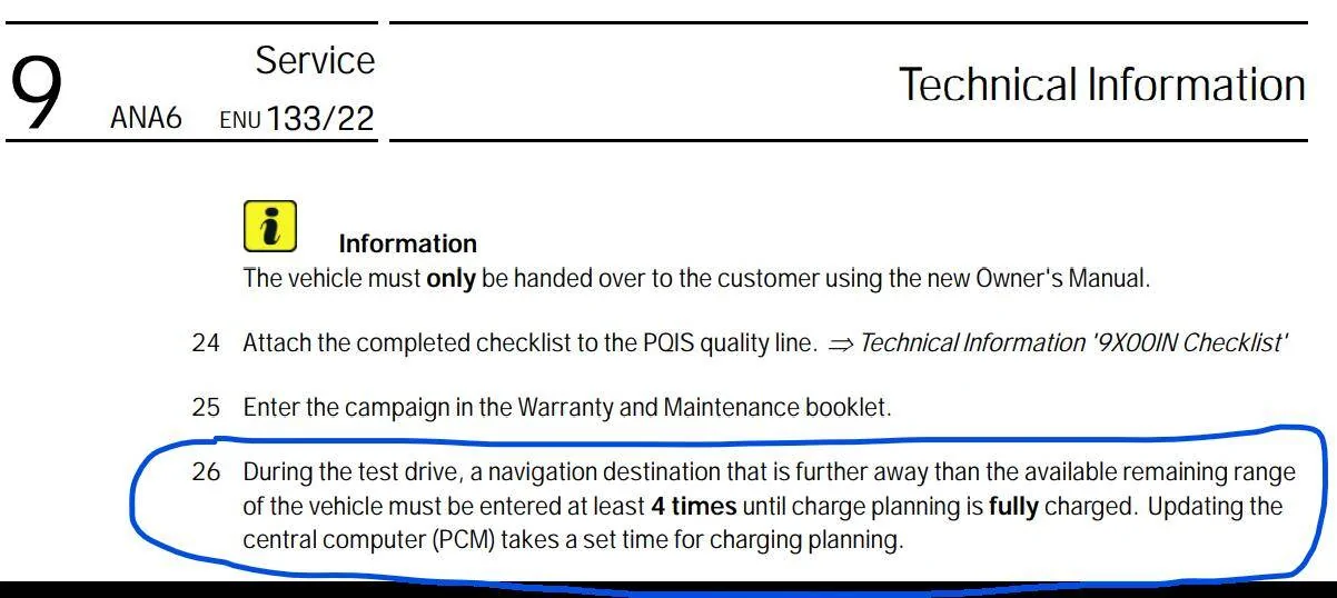 Porsche Taycan PCP (Porsche Charge Planner) Issues 1672507556321