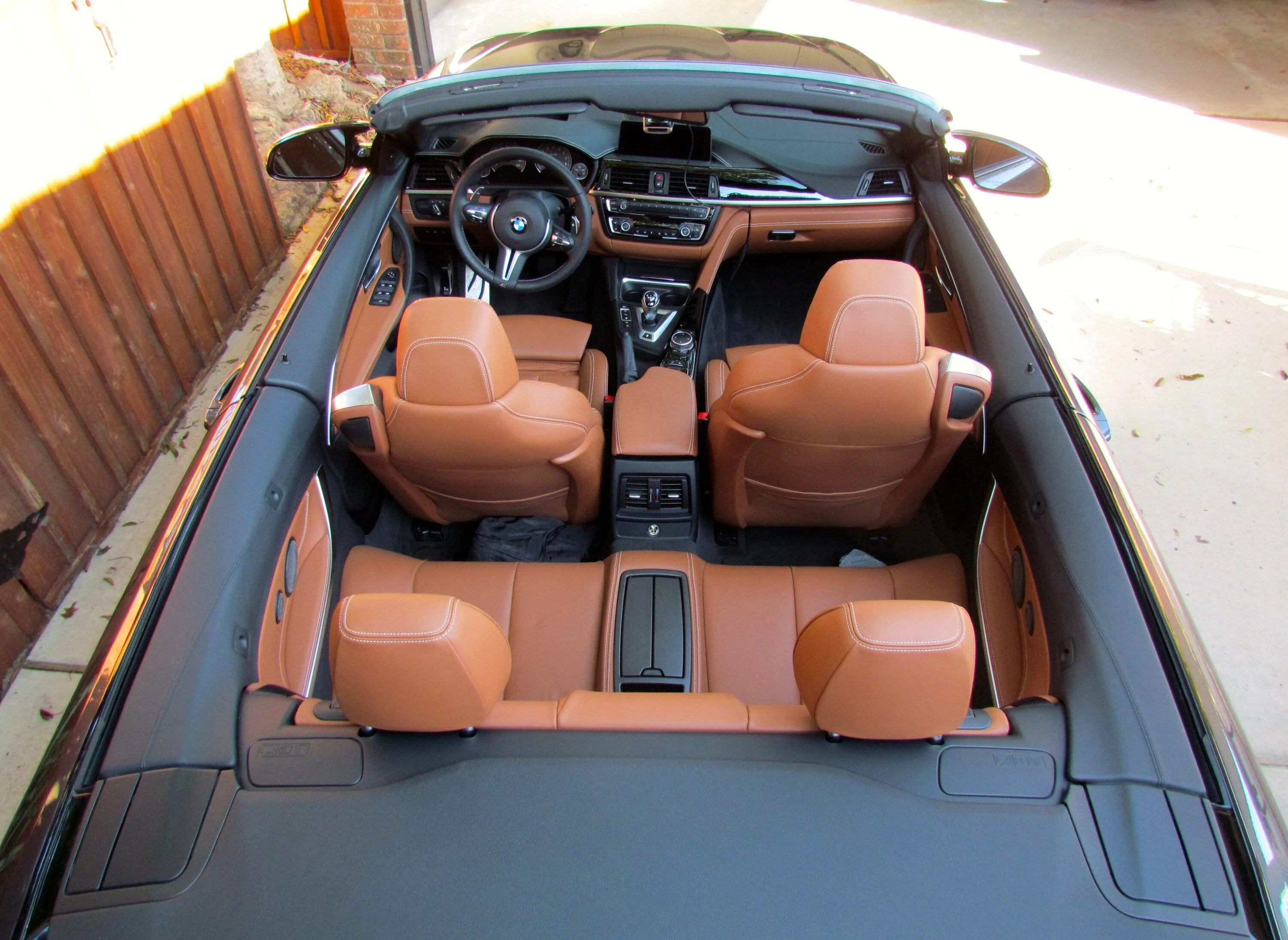 Porsche Taycan Leather wrapping Taycan lower B-pillar trim IMG_5375