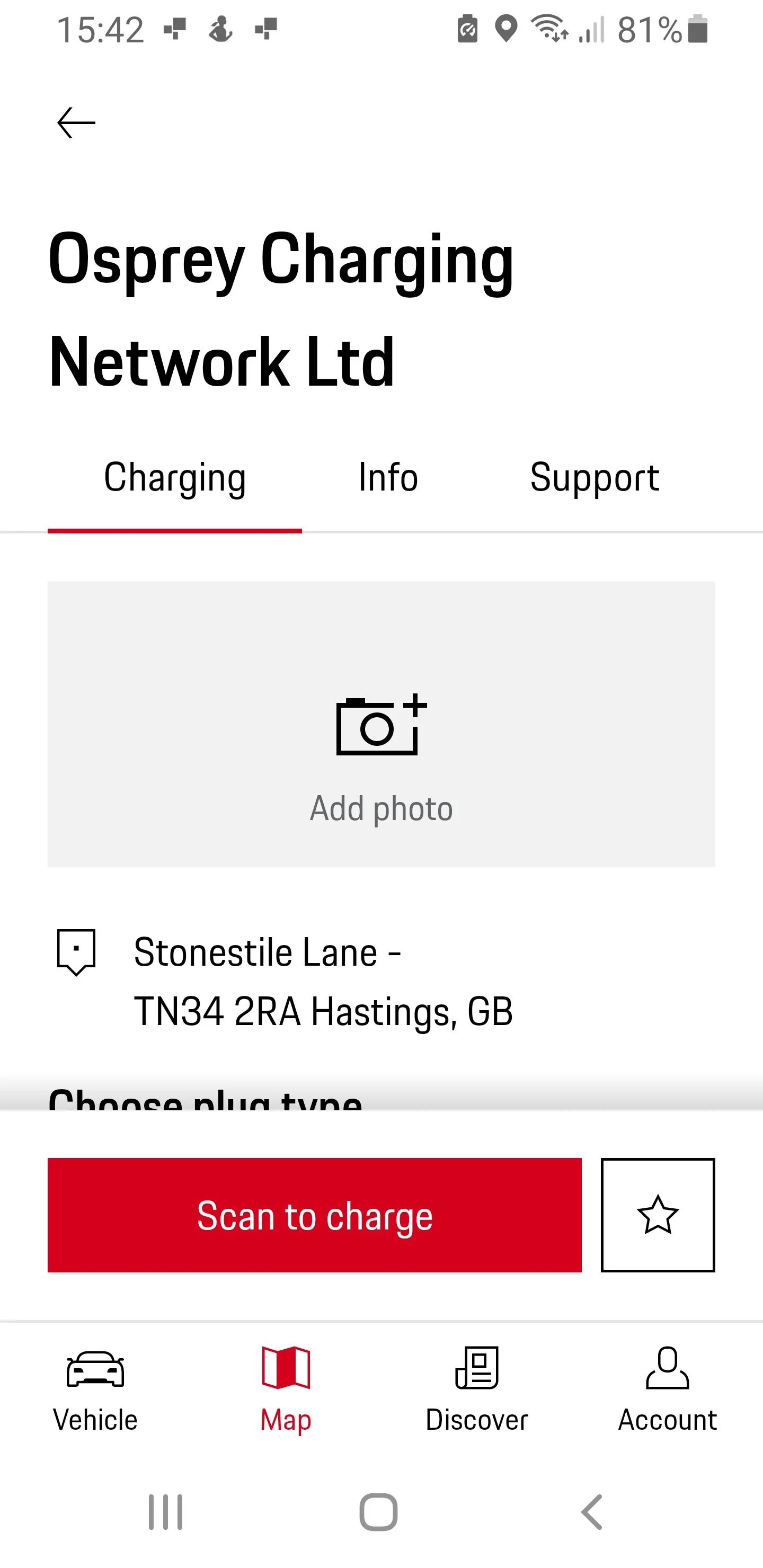 Porsche Taycan UK Charging Anxiety Screenshot_20230105-154201_My Porsch