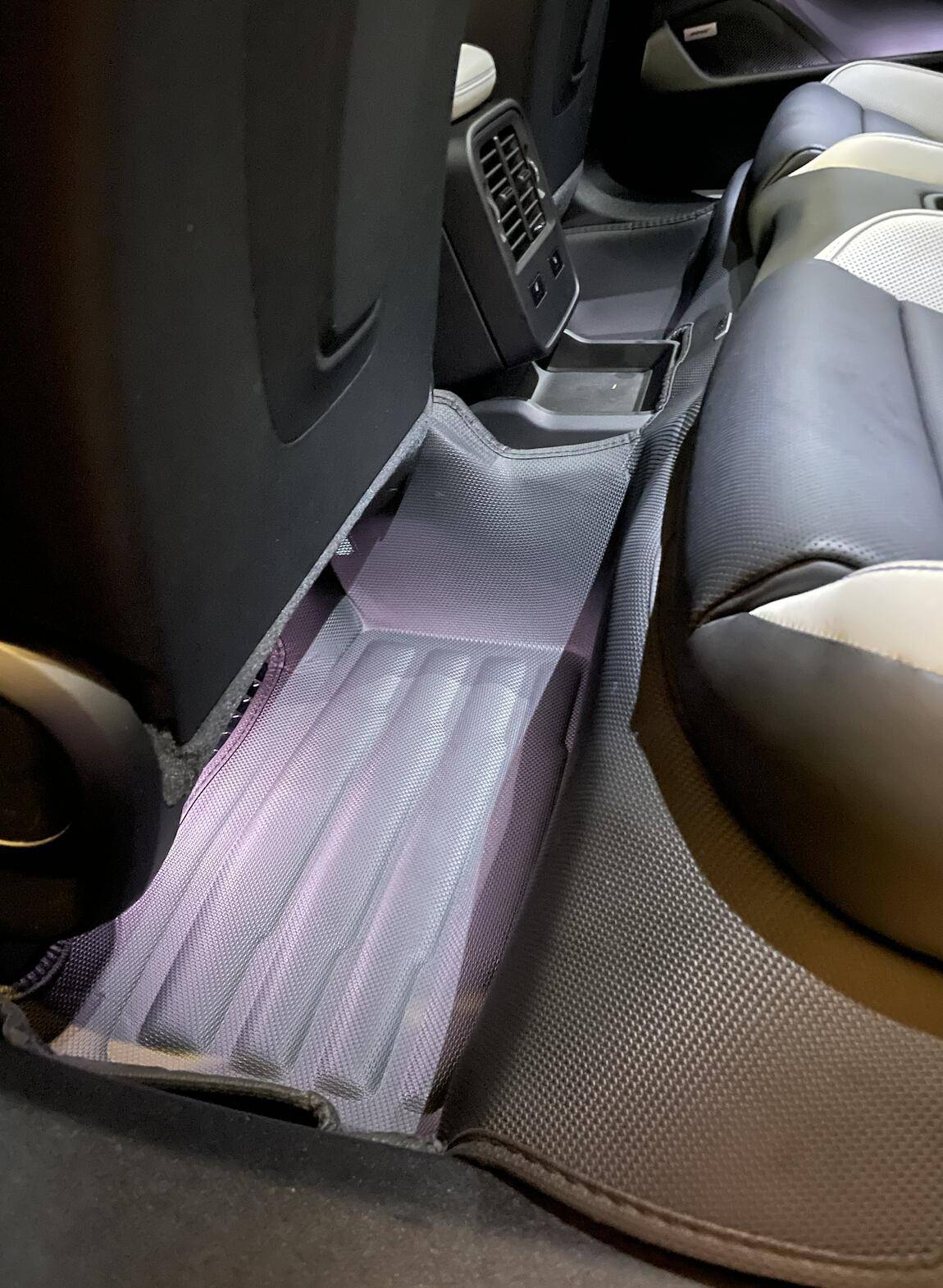Porsche Taycan TuxMat Winter Floor Mats - installed photos Screen Shot 2023-01-05 at 1.14.46 PM