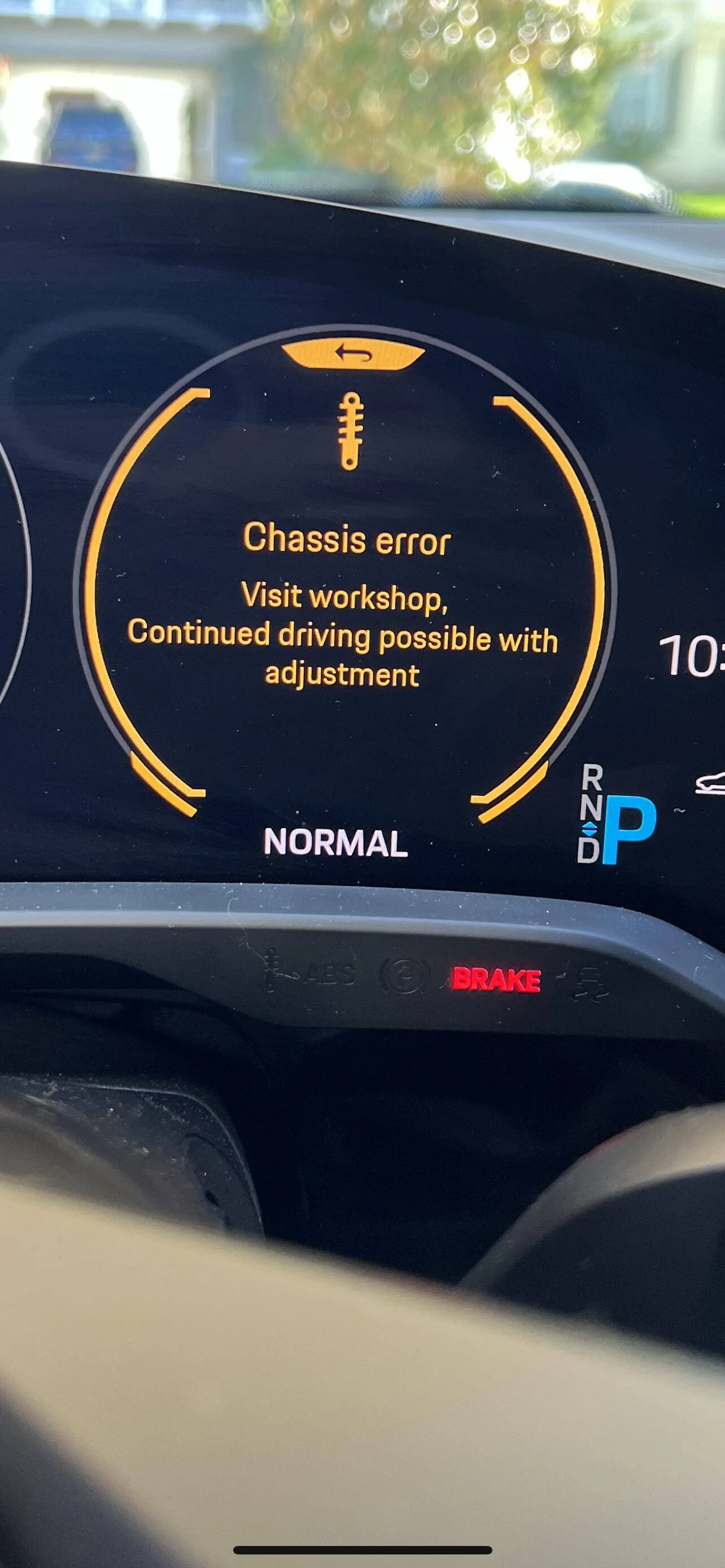 Porsche Taycan Chassis Error 1DE8AEB3-DE71-4323-8172-71F314EB0961