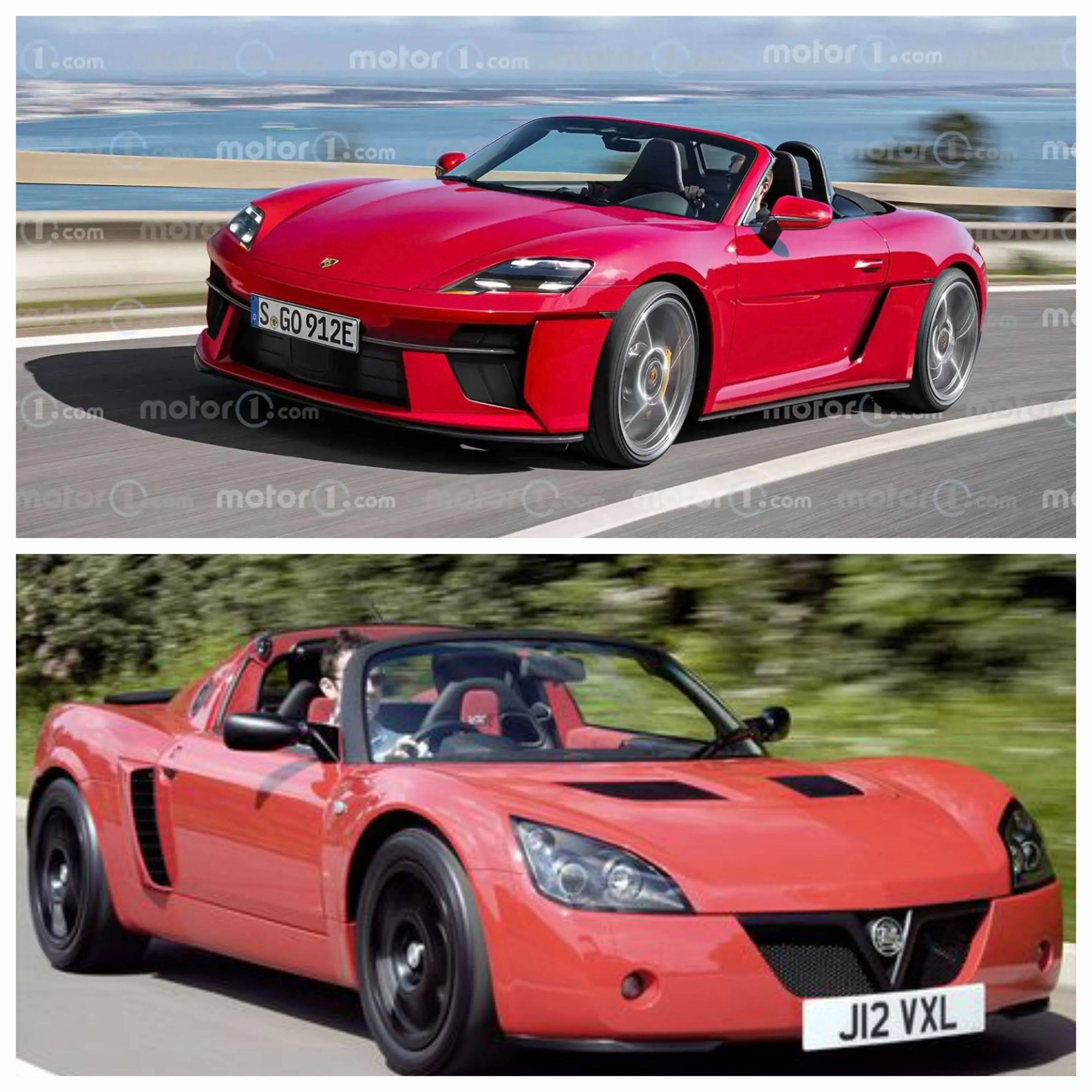 Porsche Taycan Boxster EV Rendering 20230111_063148