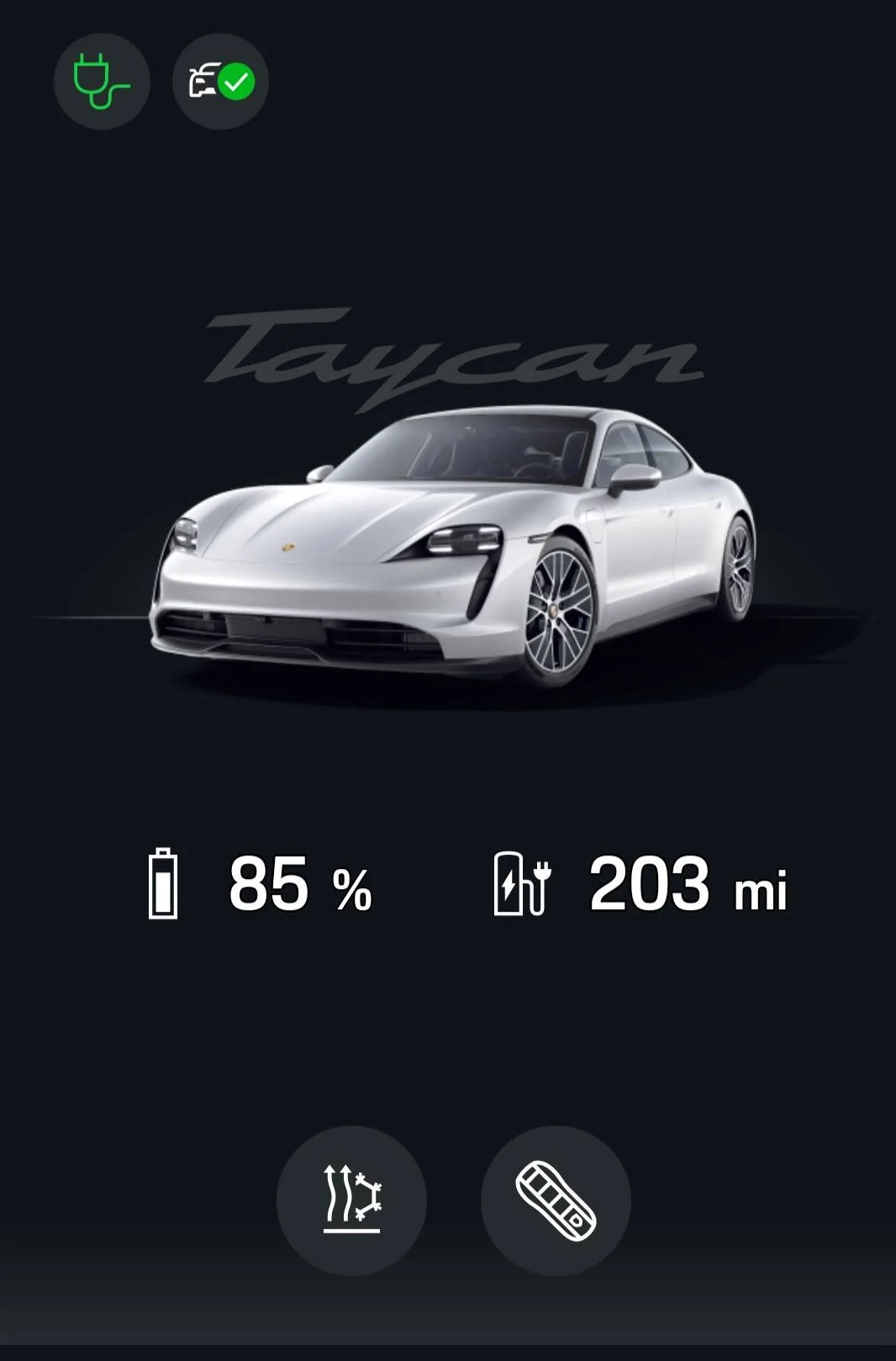 Porsche Taycan 22 Taycan 4S Range Change Screenshot_20230115_070548_My Porsch