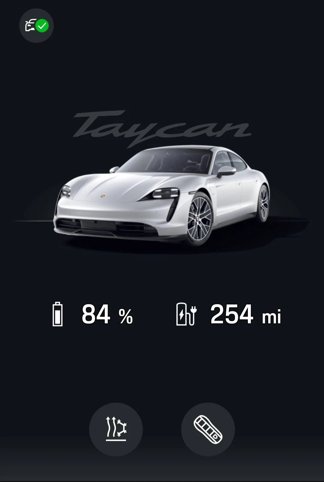 Porsche Taycan 22 Taycan 4S Range Change Screenshot_20220908-220029_My Porsch