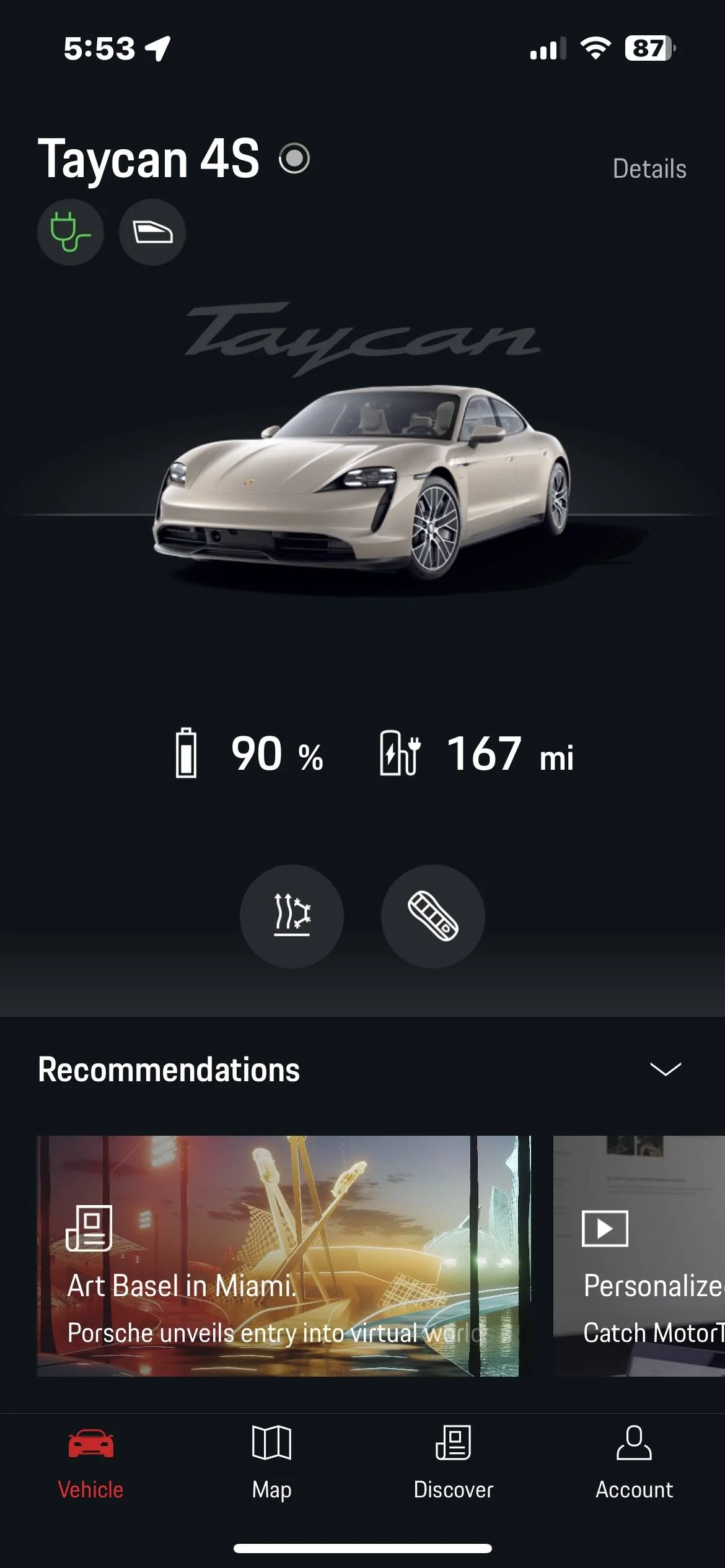 Porsche Taycan 22 Taycan 4S Range Change Screenshot 2023-01-15 at 5.53.21 AM